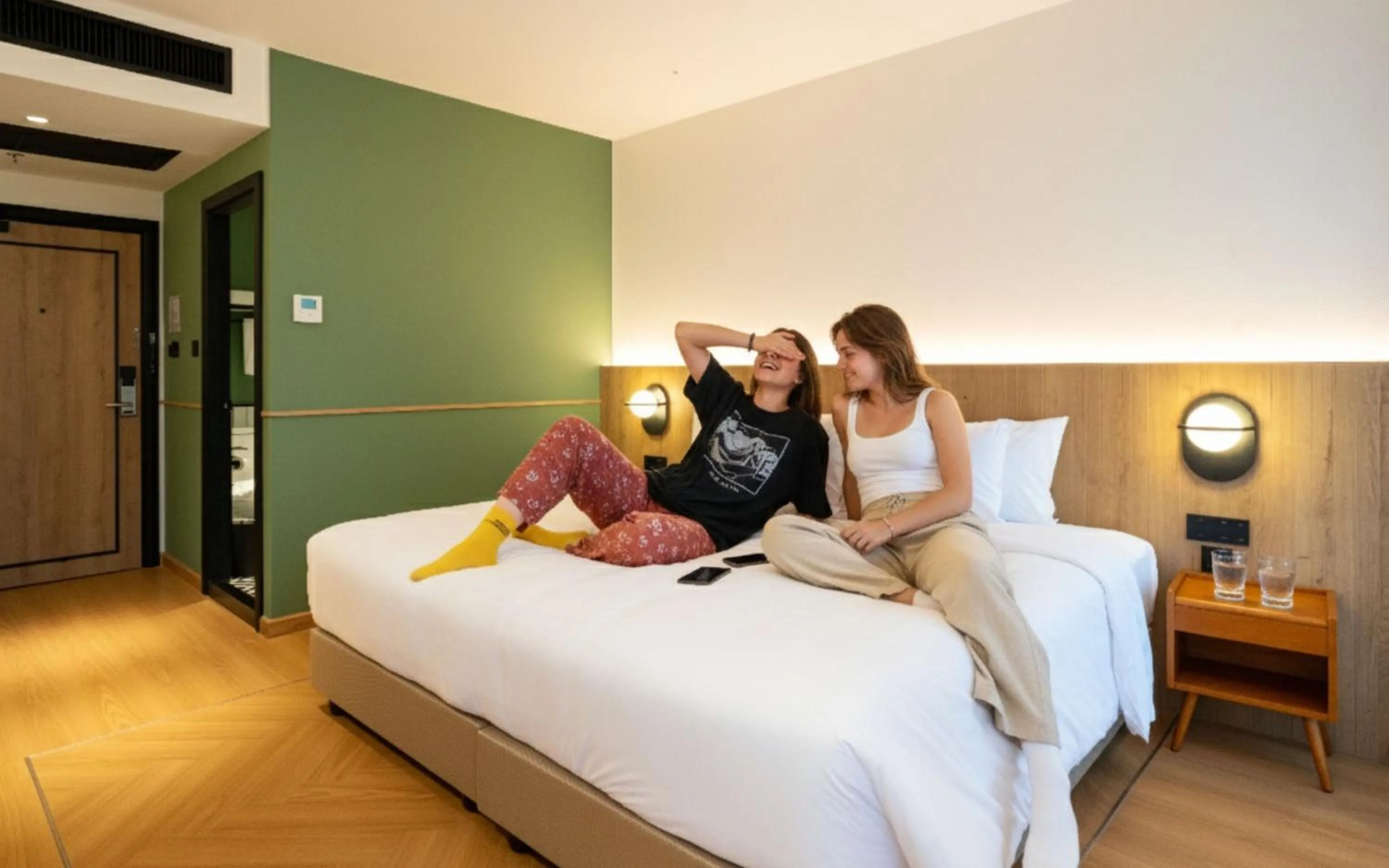 Bed in Lub d Bangkok Chinatown - Steps from Sam Yod MRT Station