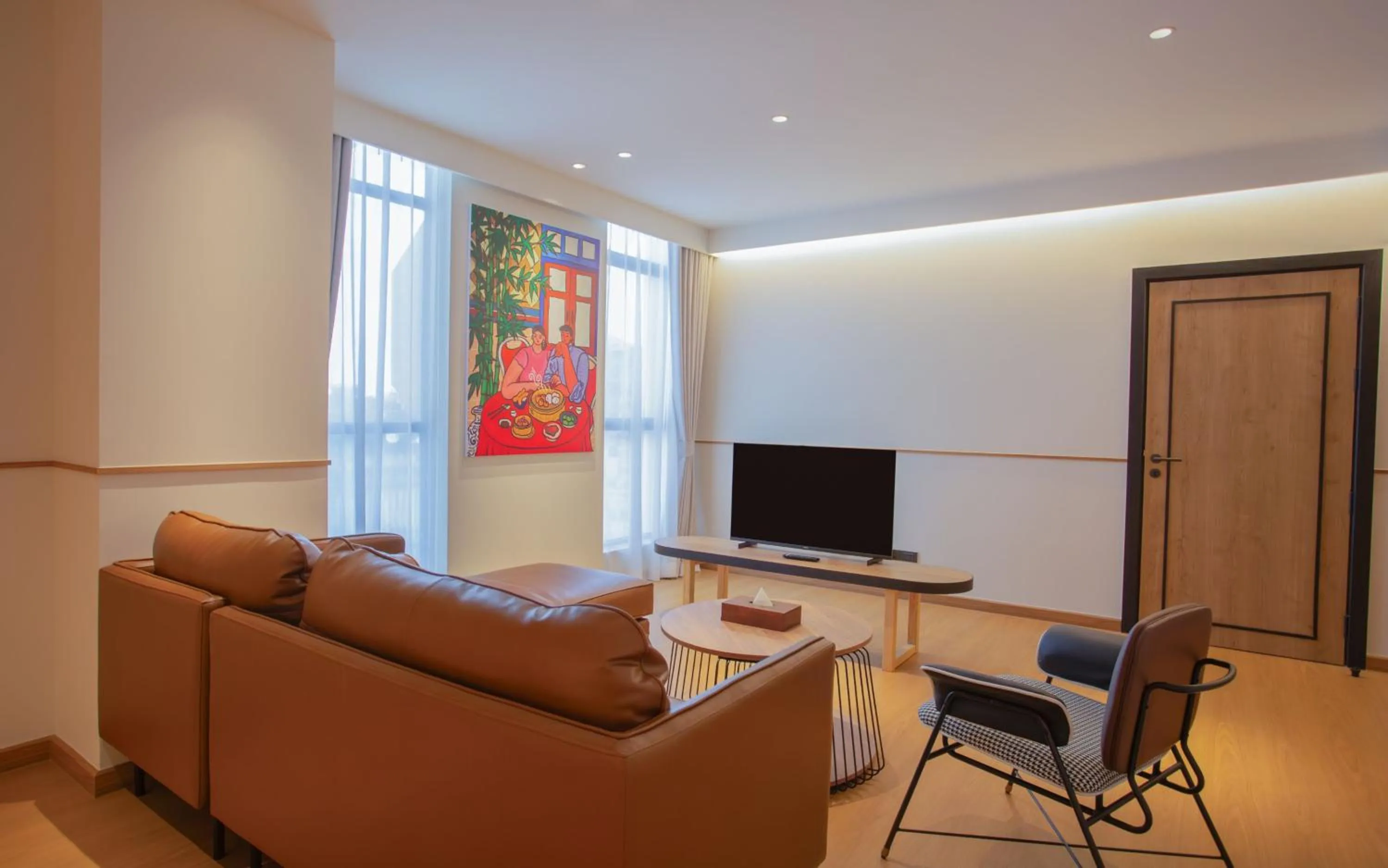 TV and multimedia in Lub d Bangkok Chinatown - Steps from Sam Yod MRT Station