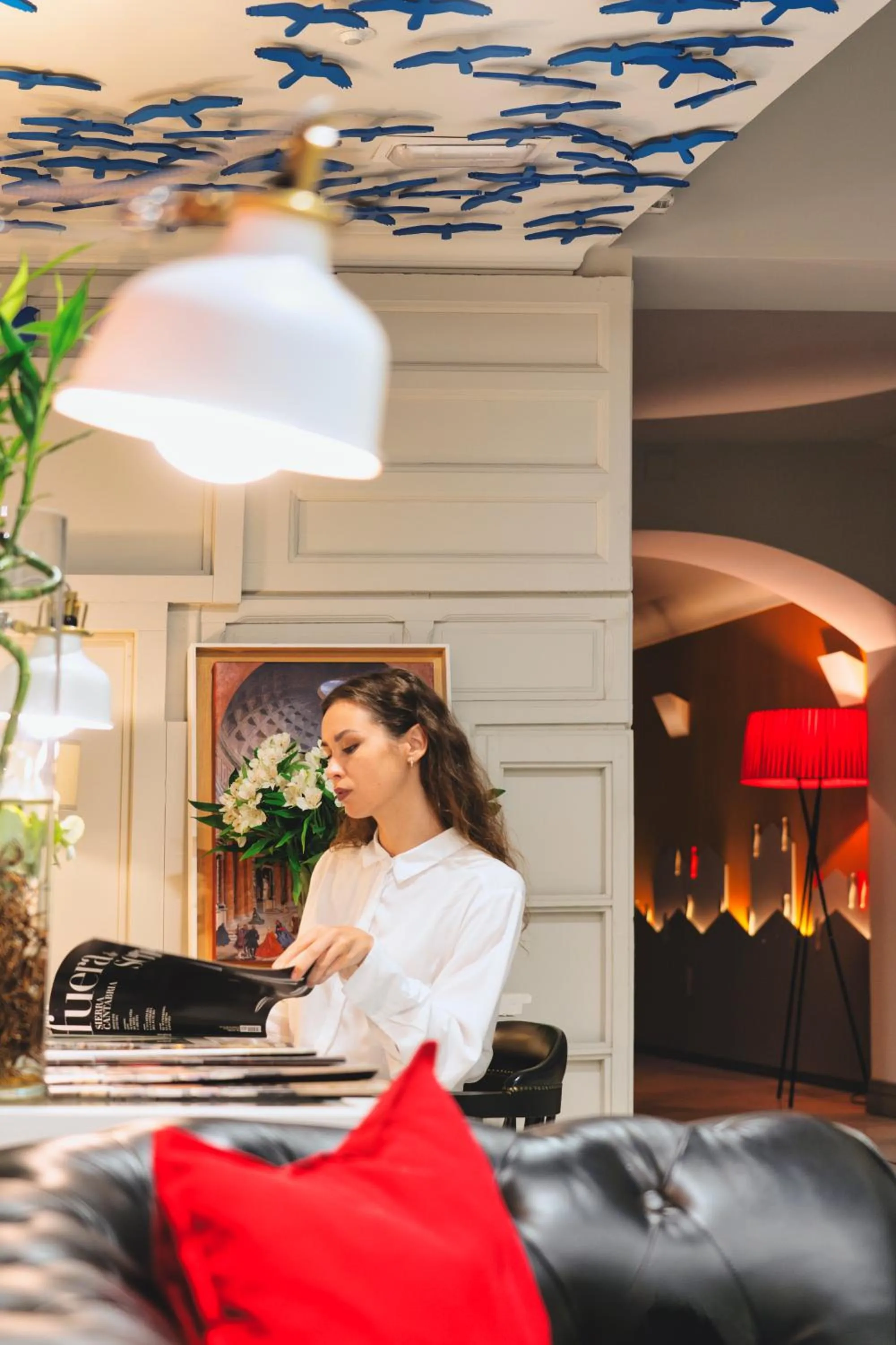Living room in Blue Windows House Apartamentos & Suites