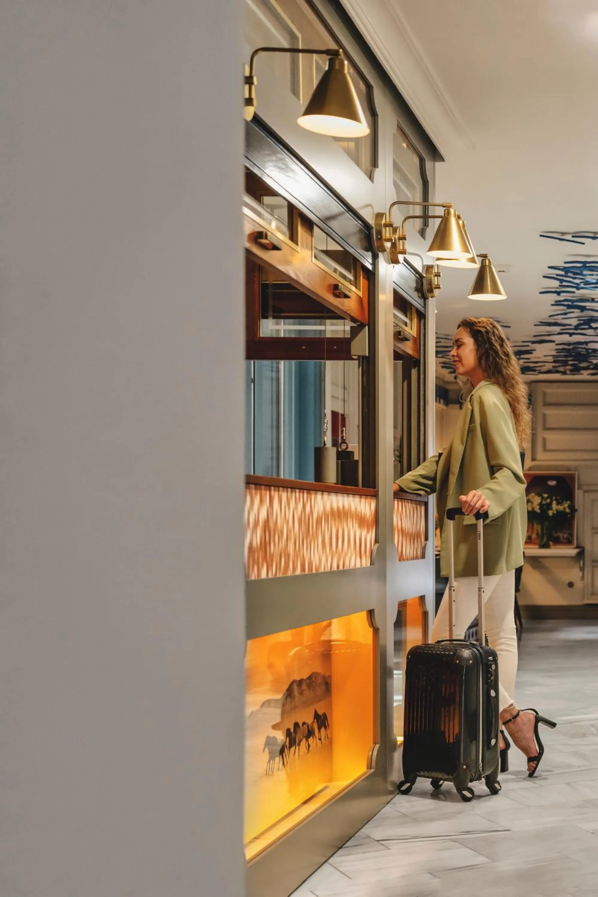 Lobby or reception in Blue Windows House Apartamentos & Suites