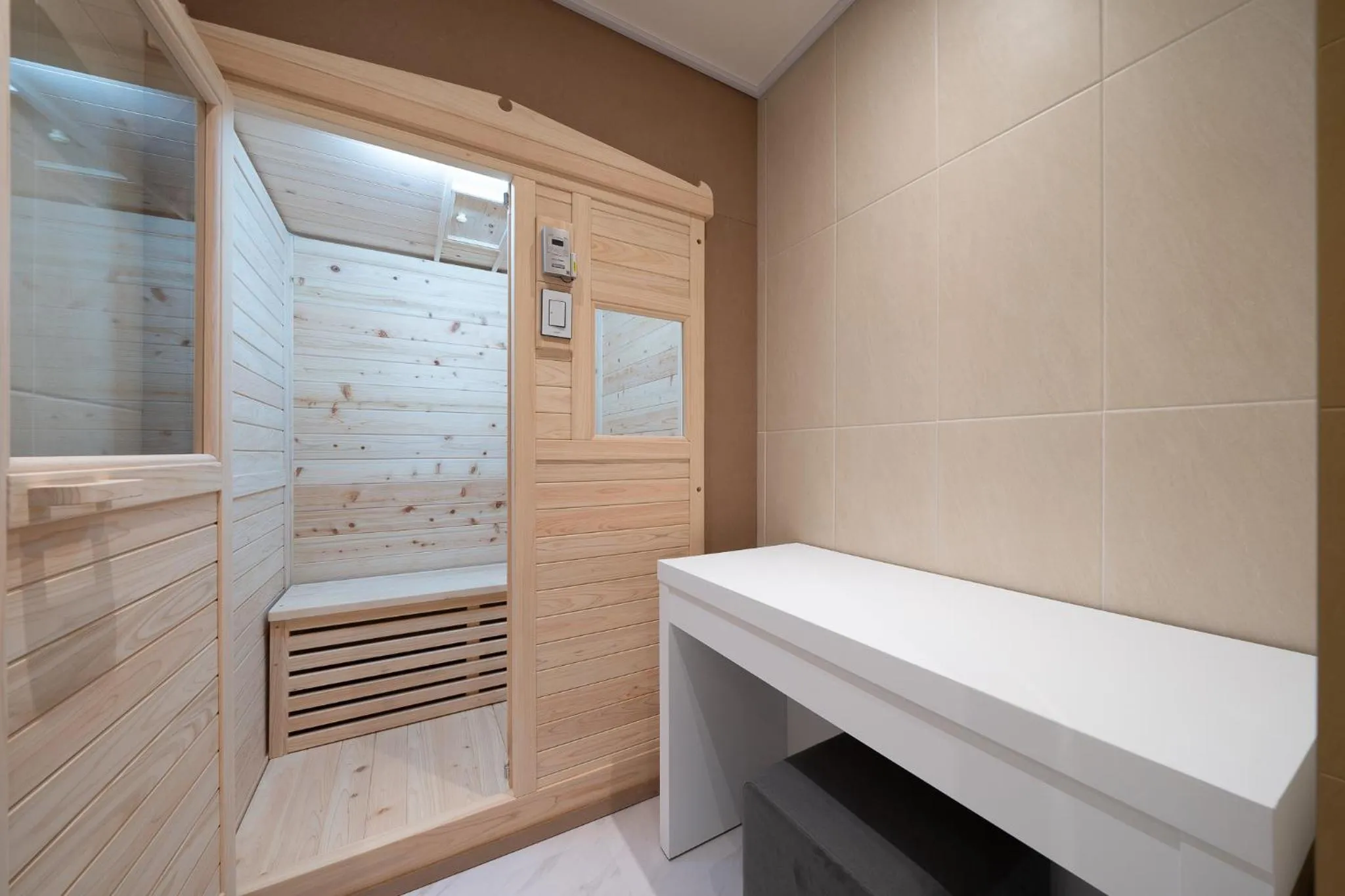 Sauna in Gapyeong hotel GRAZIE