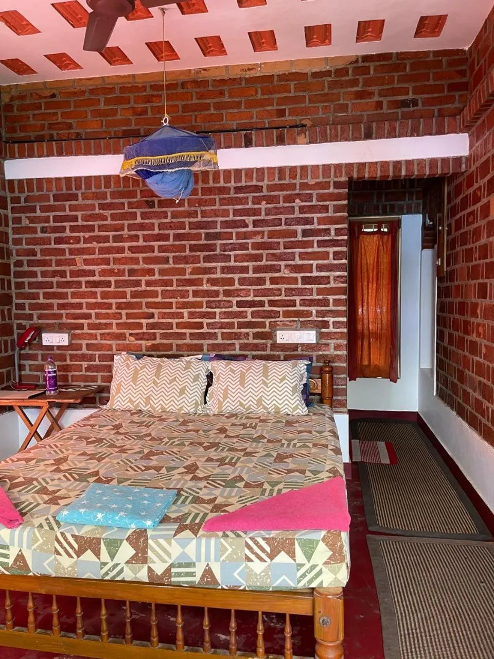 Bed in AshtamudiVillas