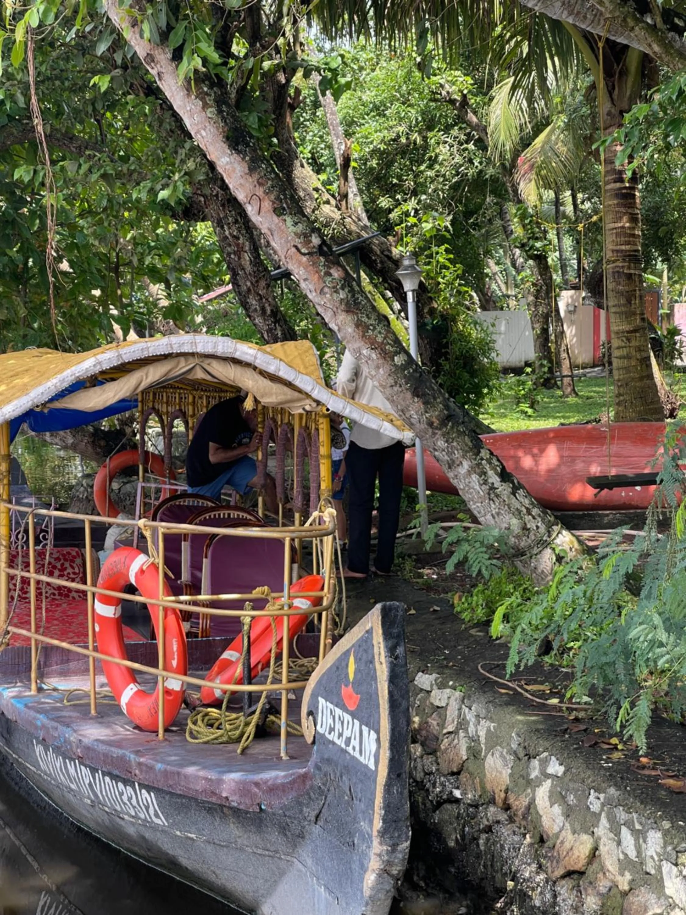 Lake view in AshtamudiVillas