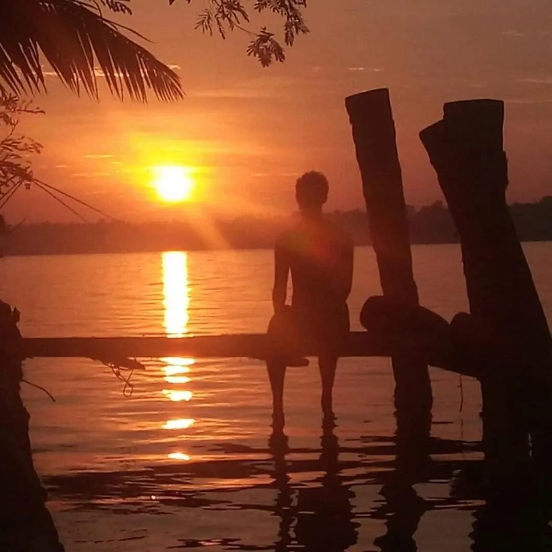 Lake view in AshtamudiVillas
