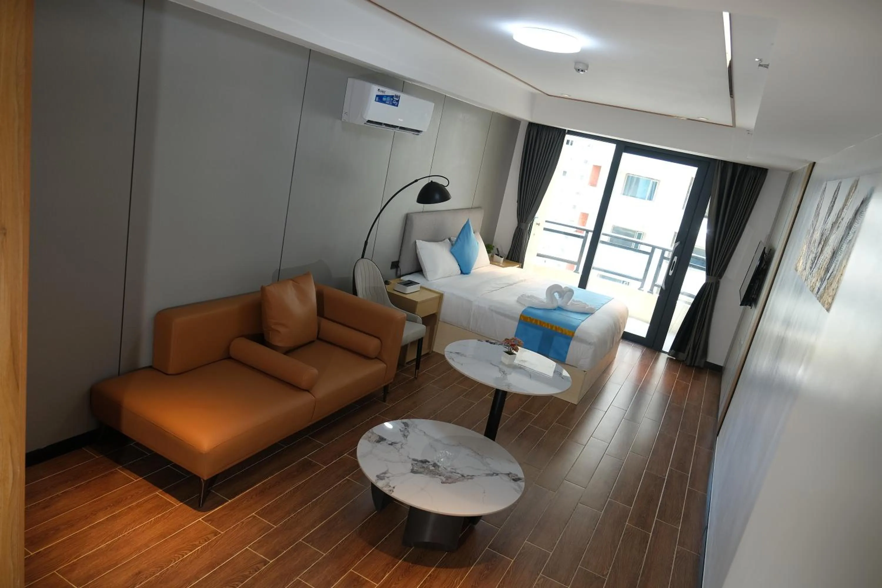 Bedroom in Golden Seagulls Hotel