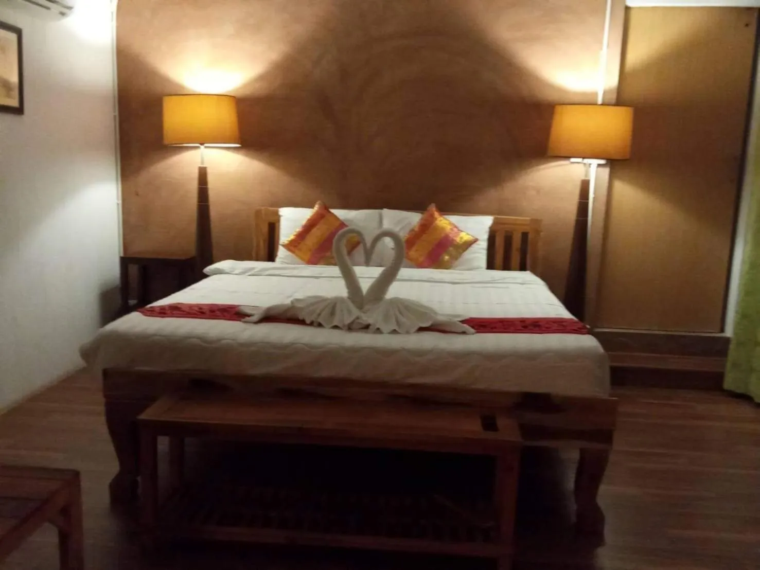 Bed in Baan B&B Sukhothai