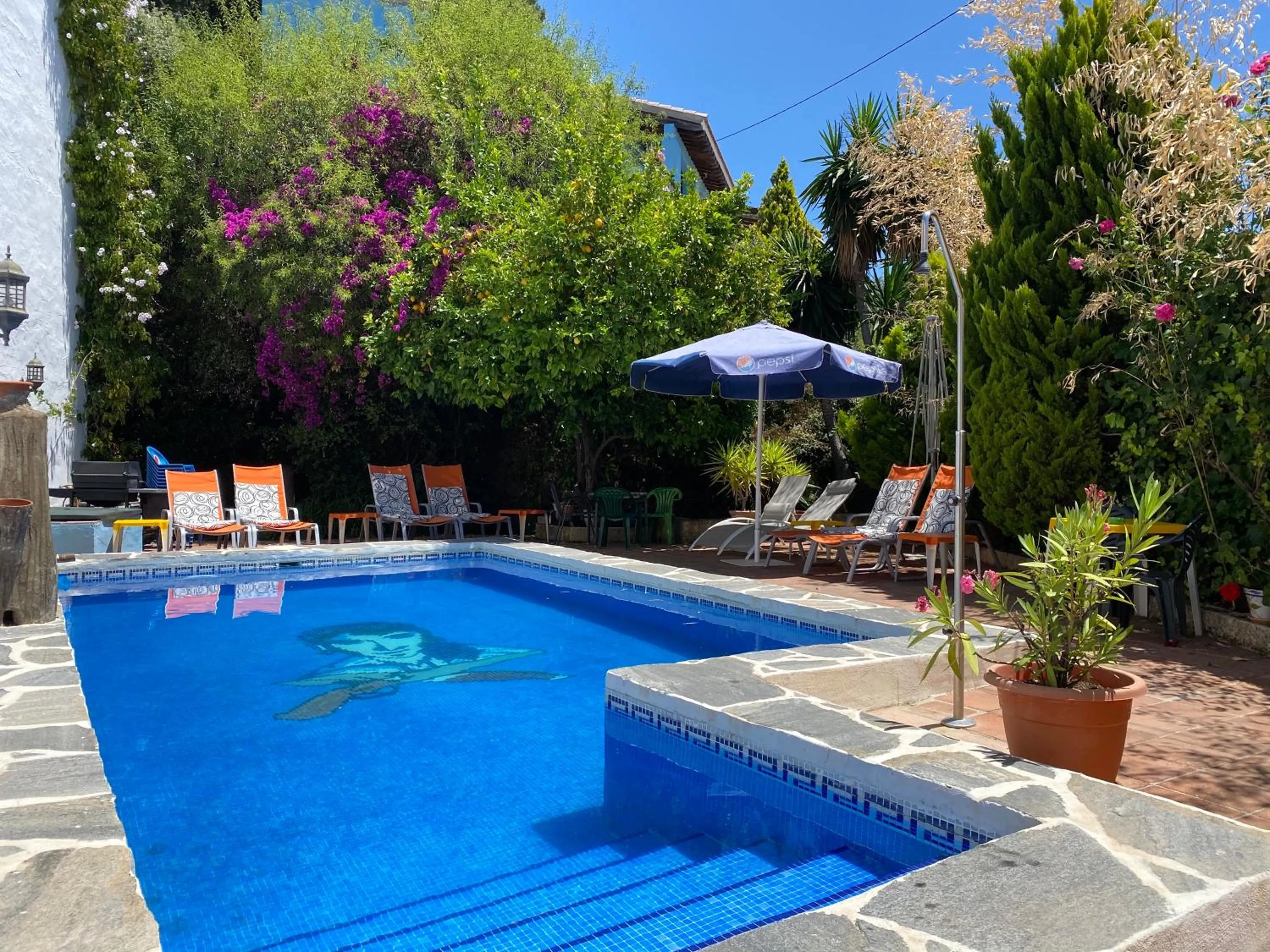 Balcony/Terrace in Hotel Restaurante Bandolero
