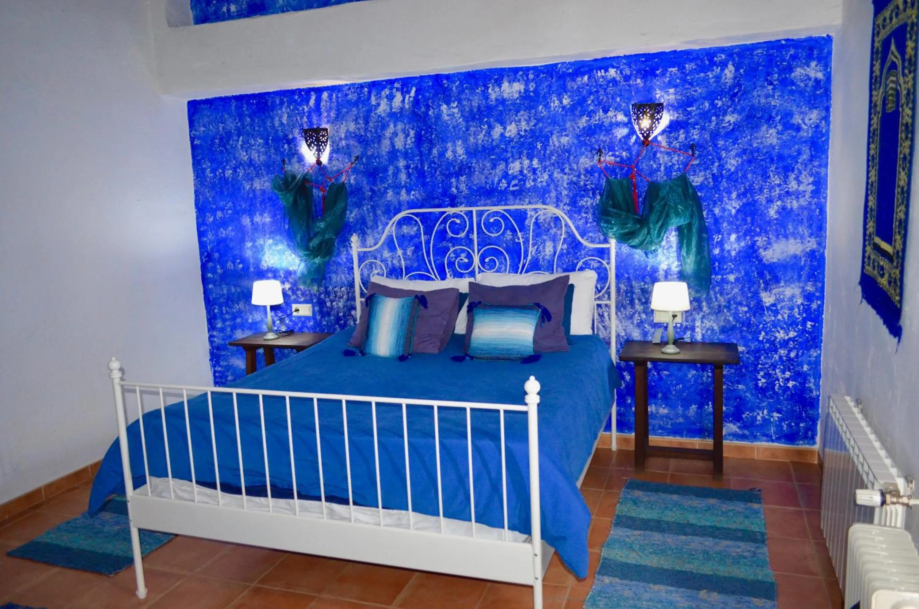 Bed in Hotel Restaurante Bandolero