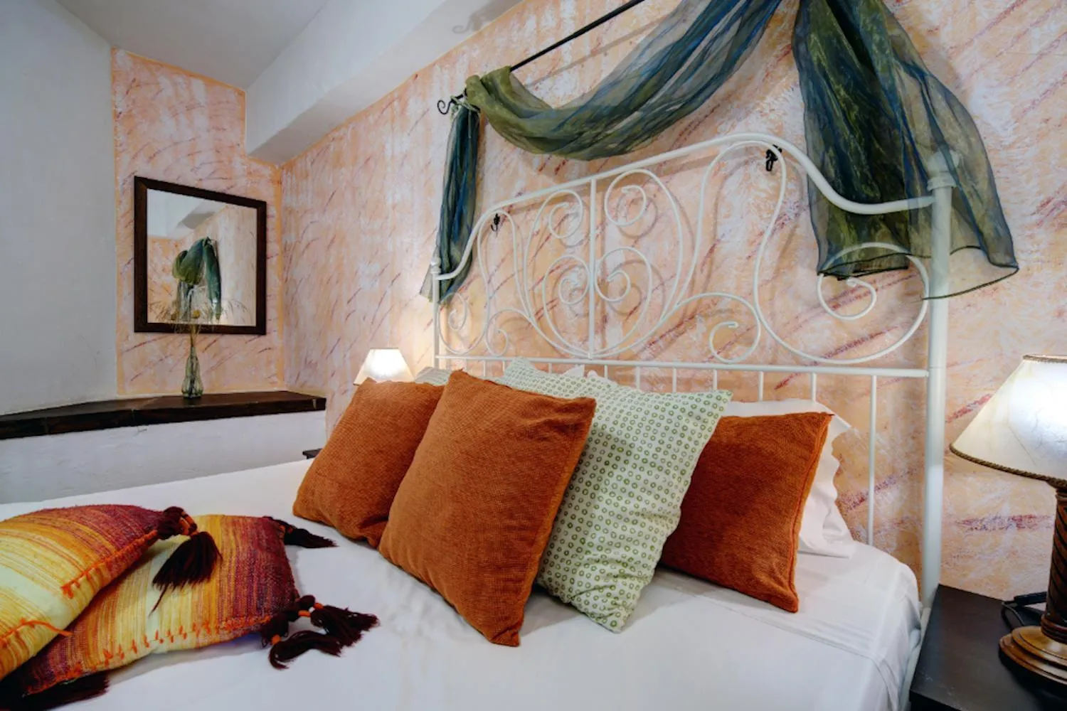 Bed in Hotel Restaurante Bandolero