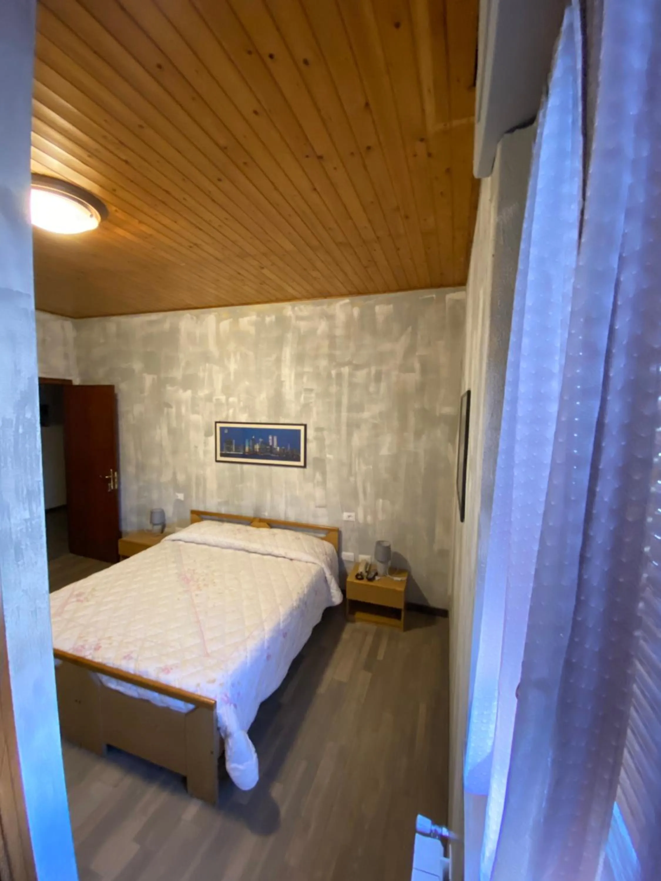 Bed in Hotel Mirador