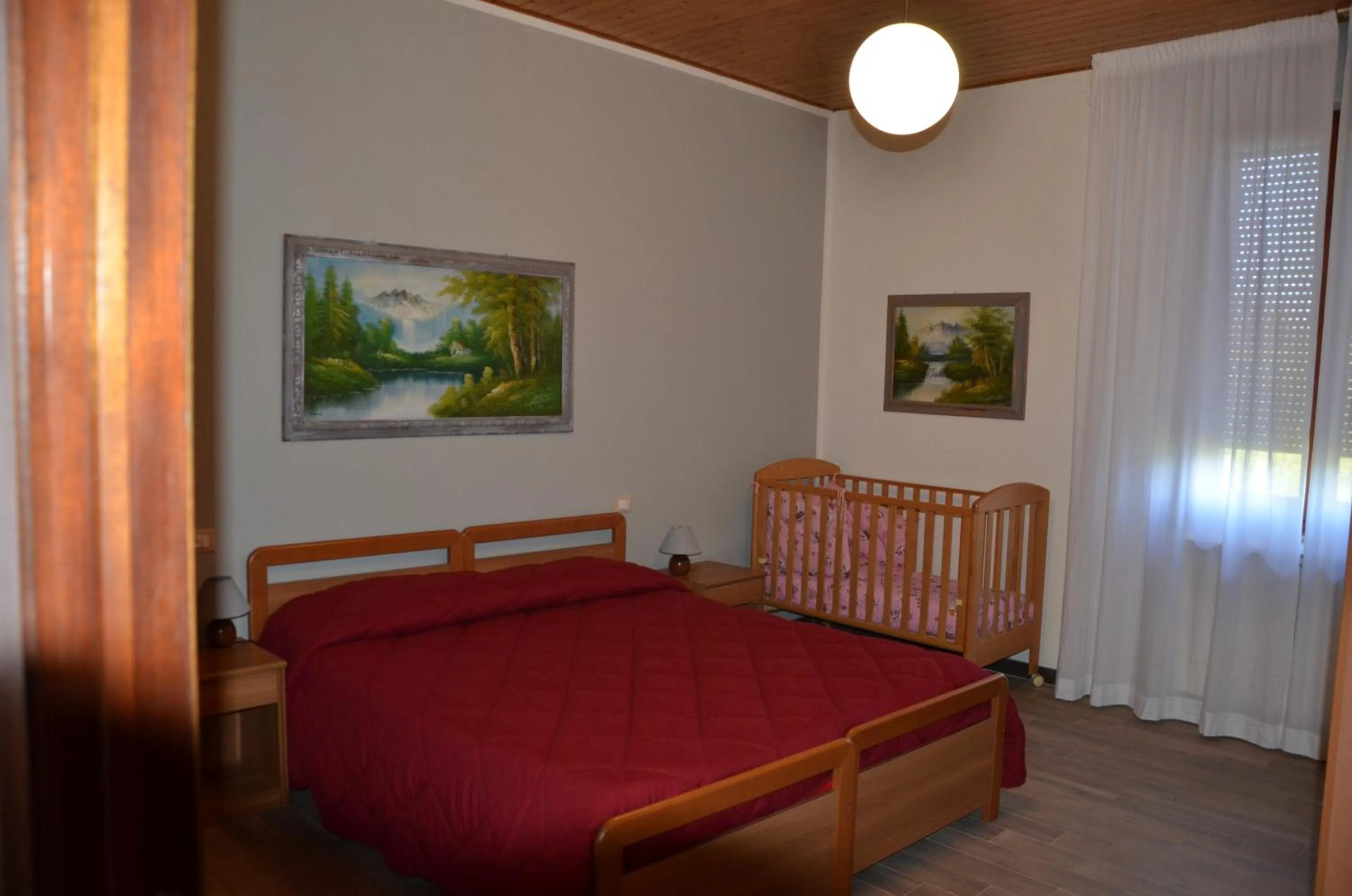 Bed in Hotel Mirador