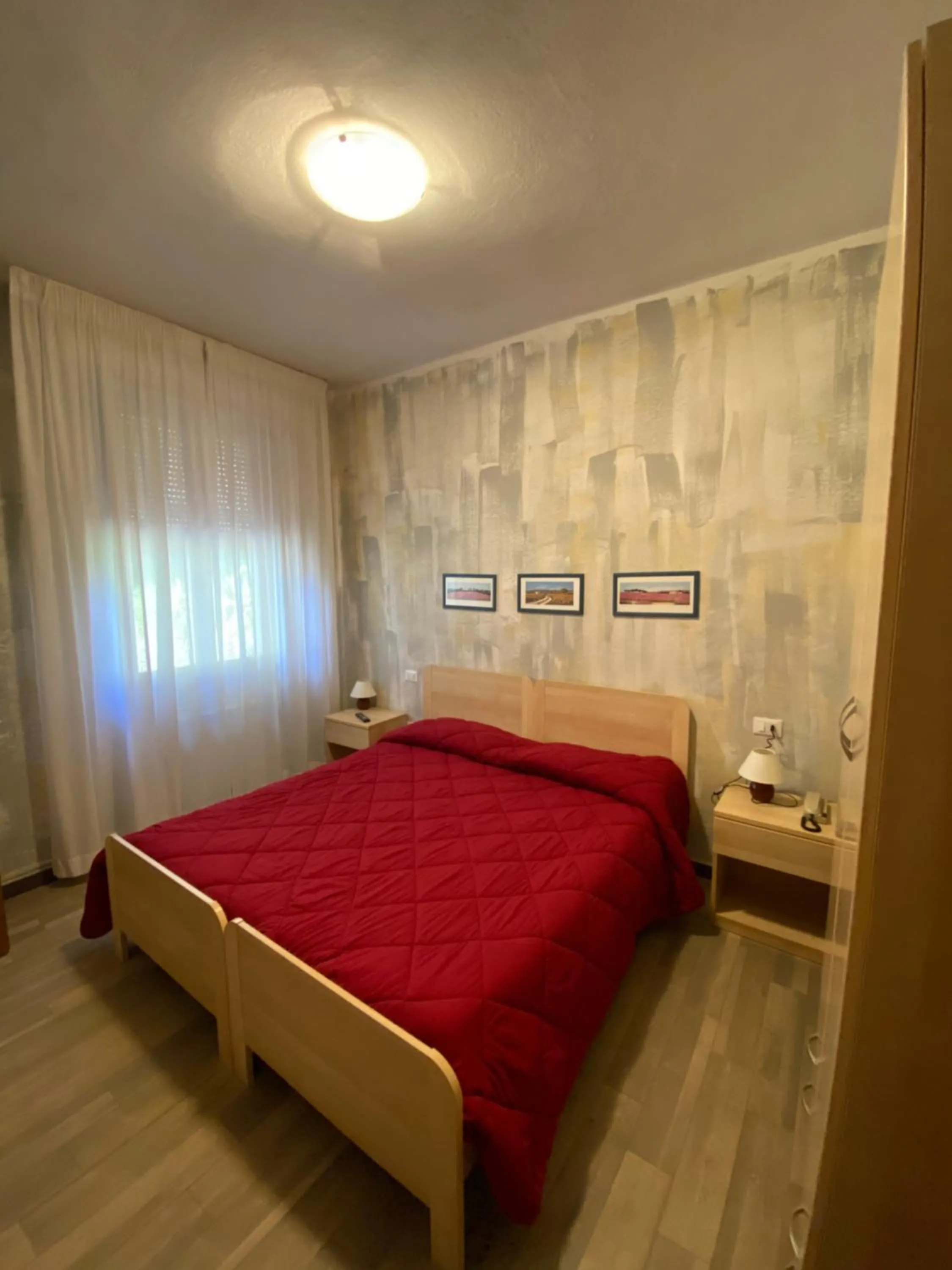 Bed in Hotel Mirador