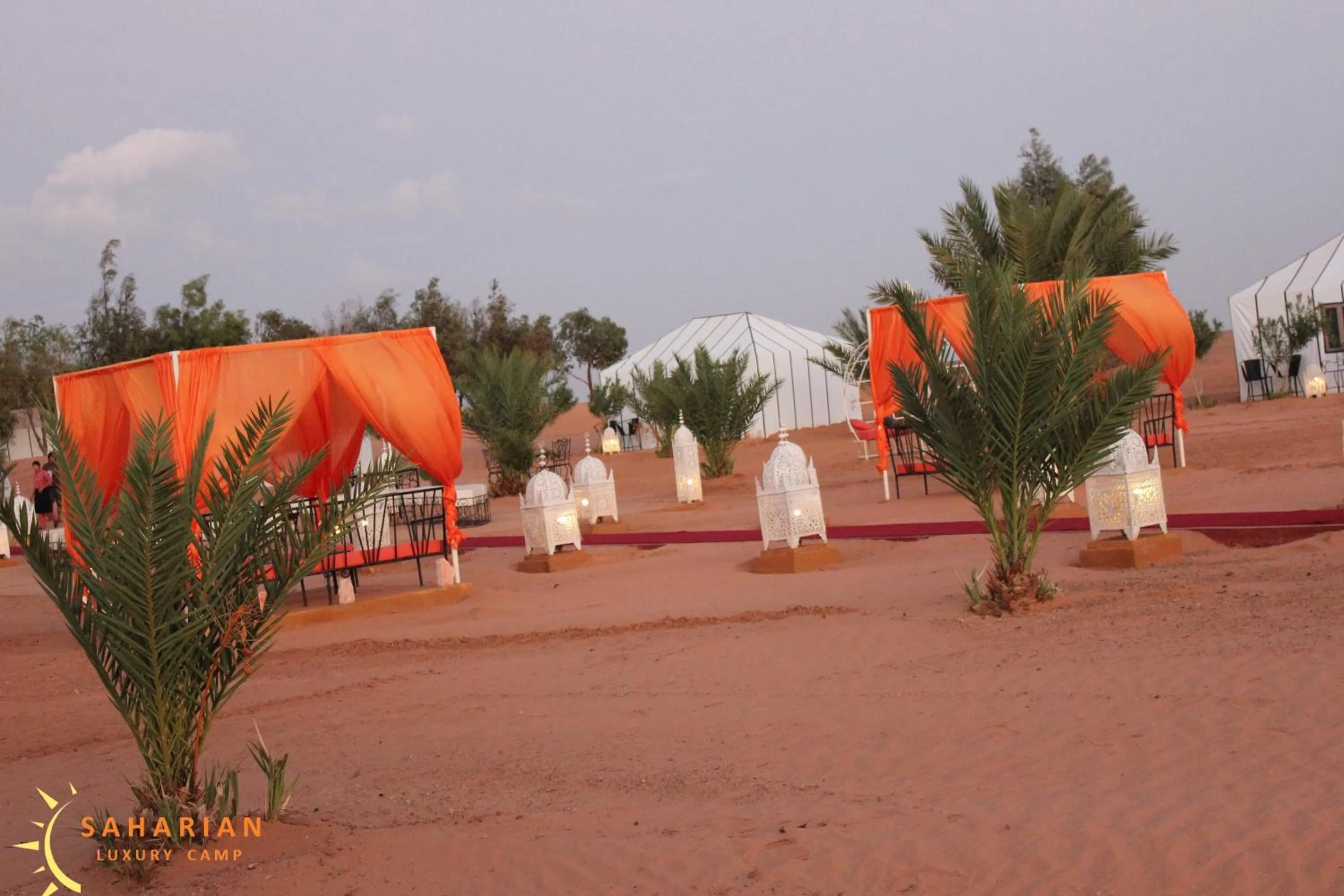 Property building in Merzouga Luxury Camp