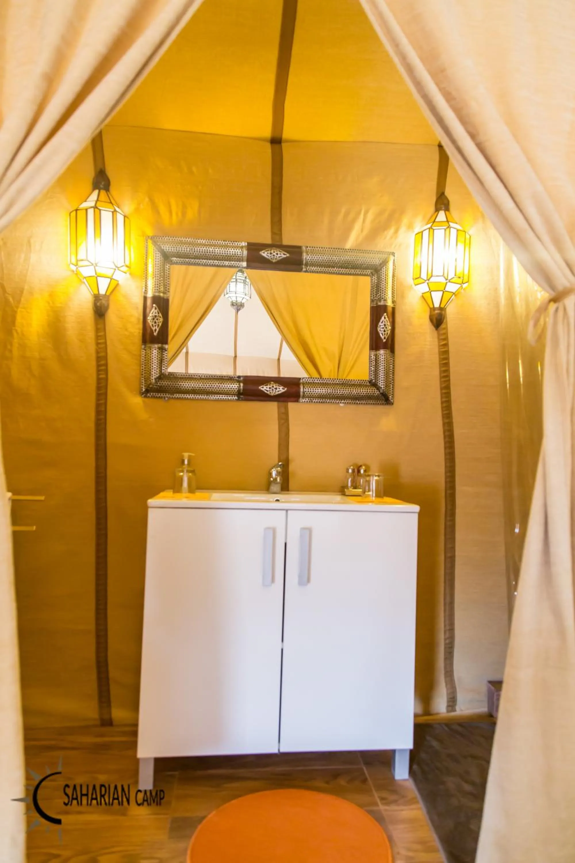 Bathroom in Merzouga Luxury Camp