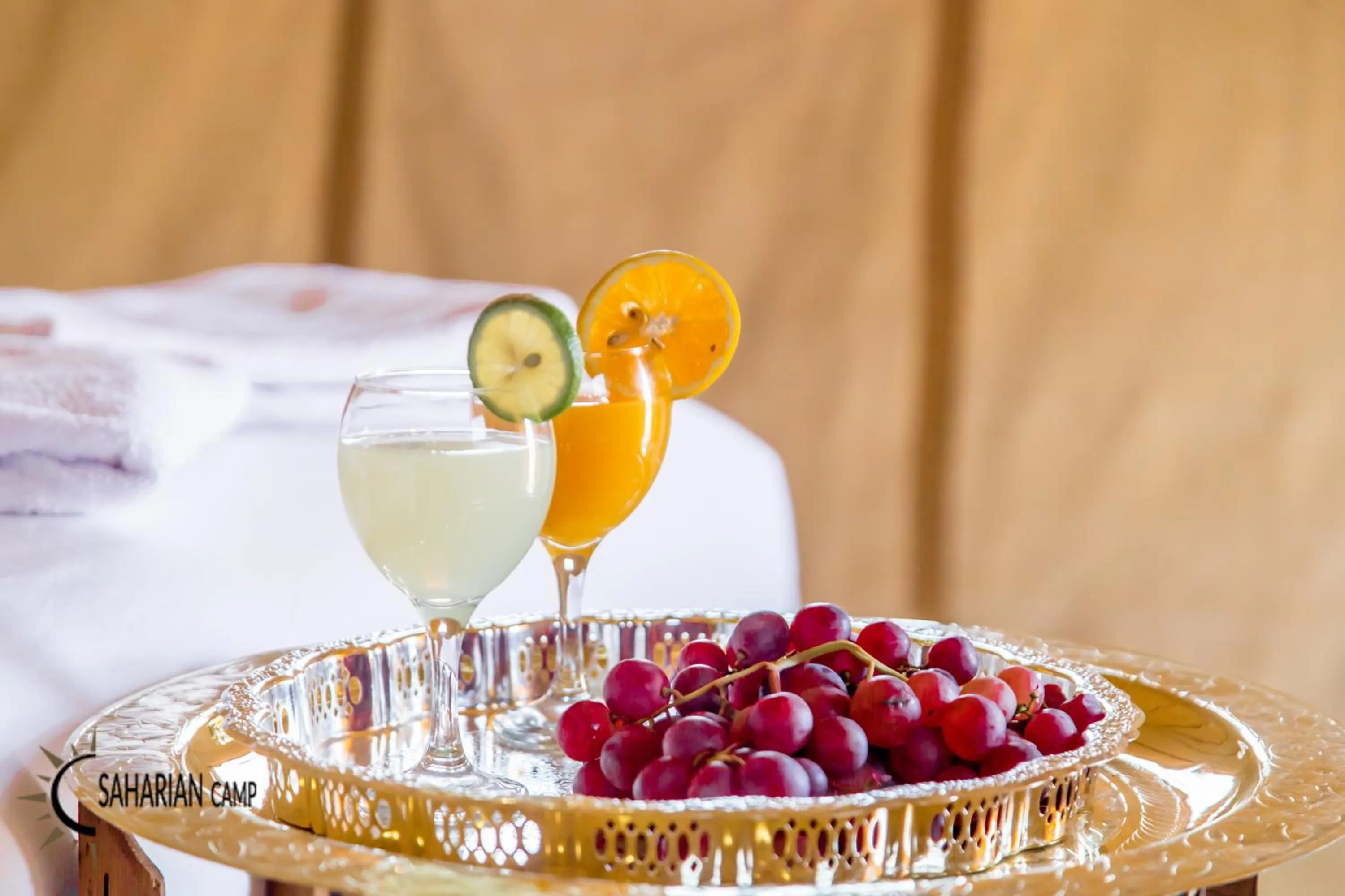 Food and drinks in Merzouga Luxury Camp