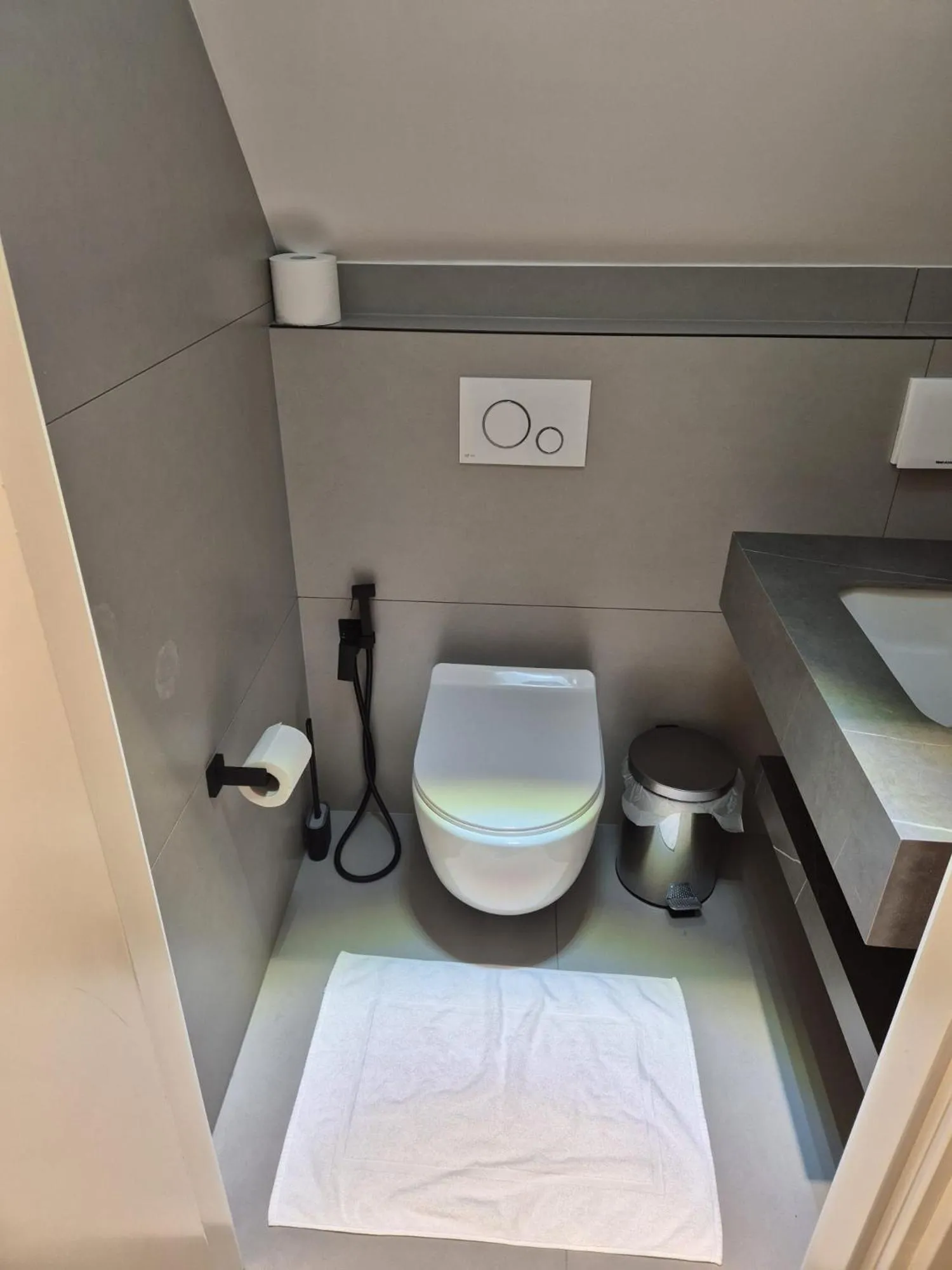 Toilet in Rosemay Hotel near London Heathrow Airport