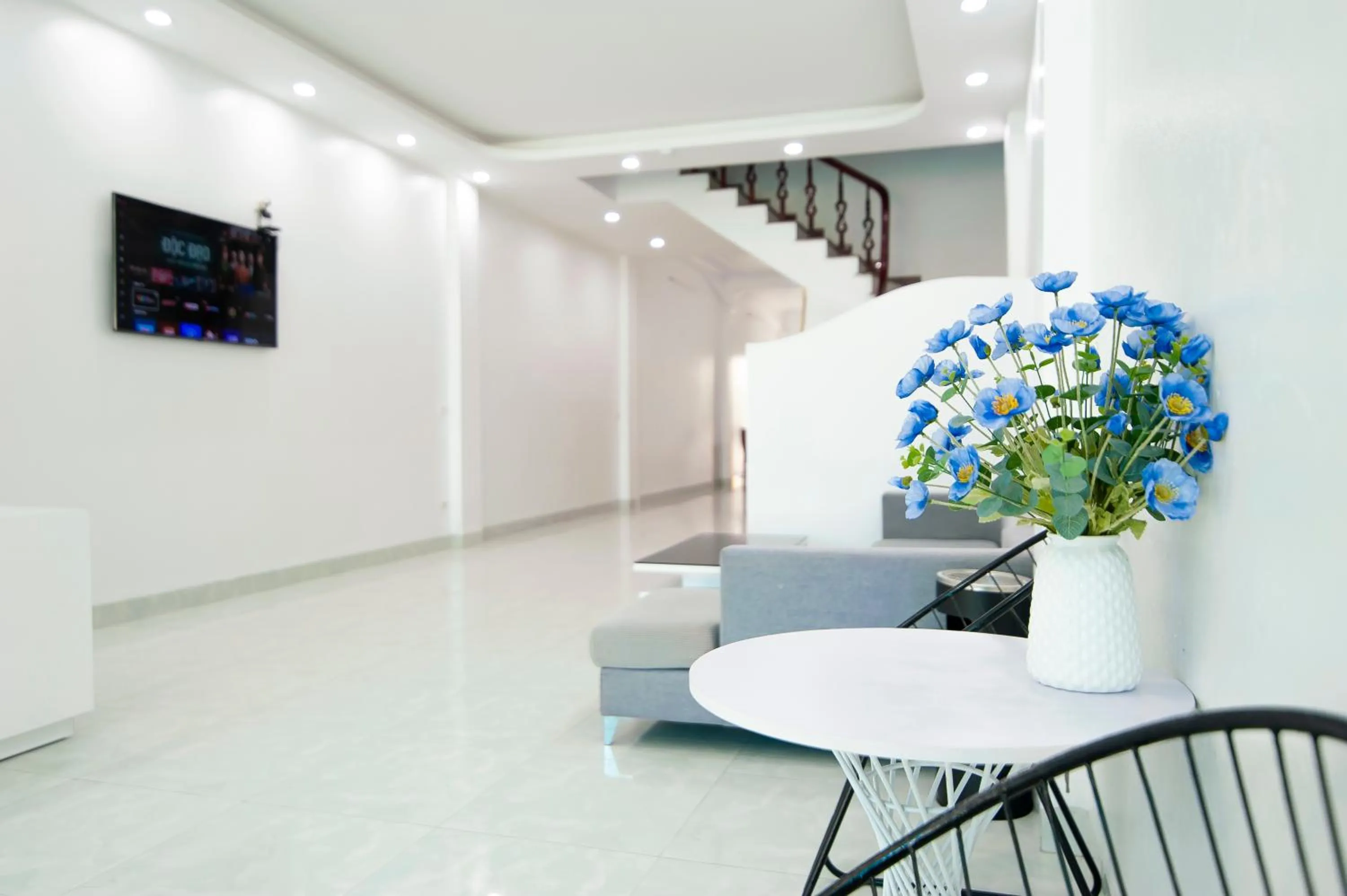 Lobby or reception in Tam Coc Peaceful Hotel