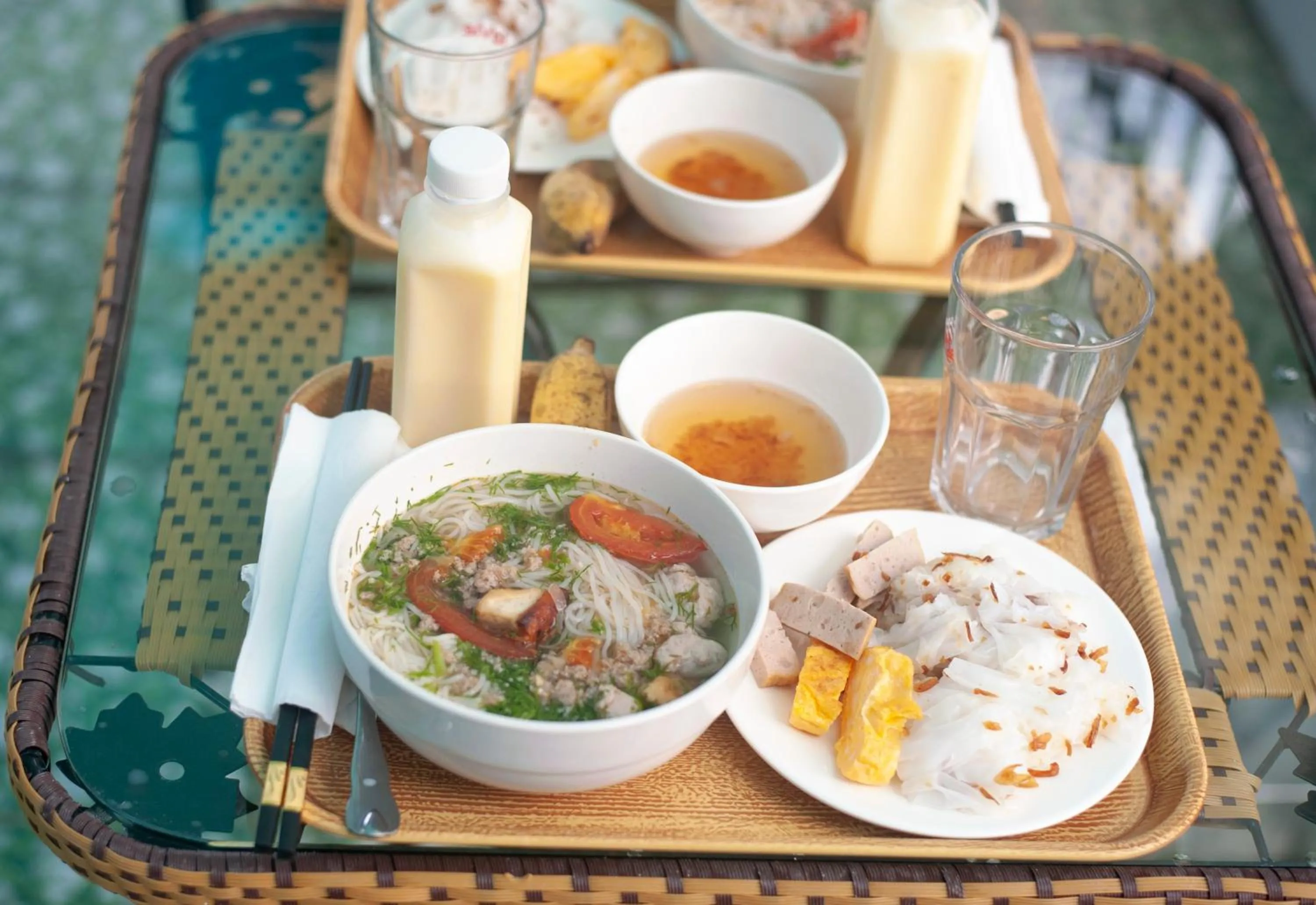 Breakfast in Tam Coc Peaceful Hotel