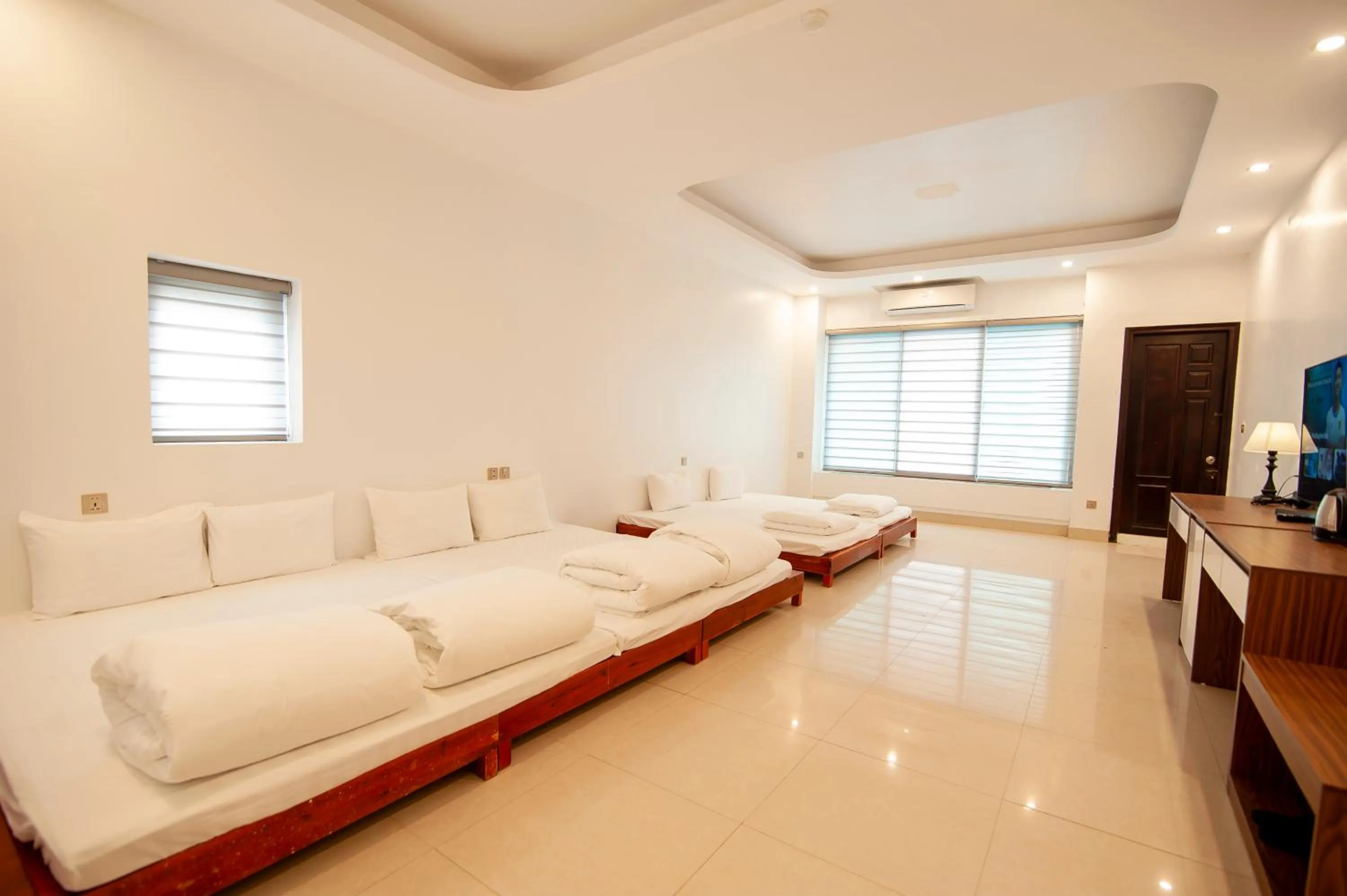 Bed in Tam Coc Peaceful Hotel