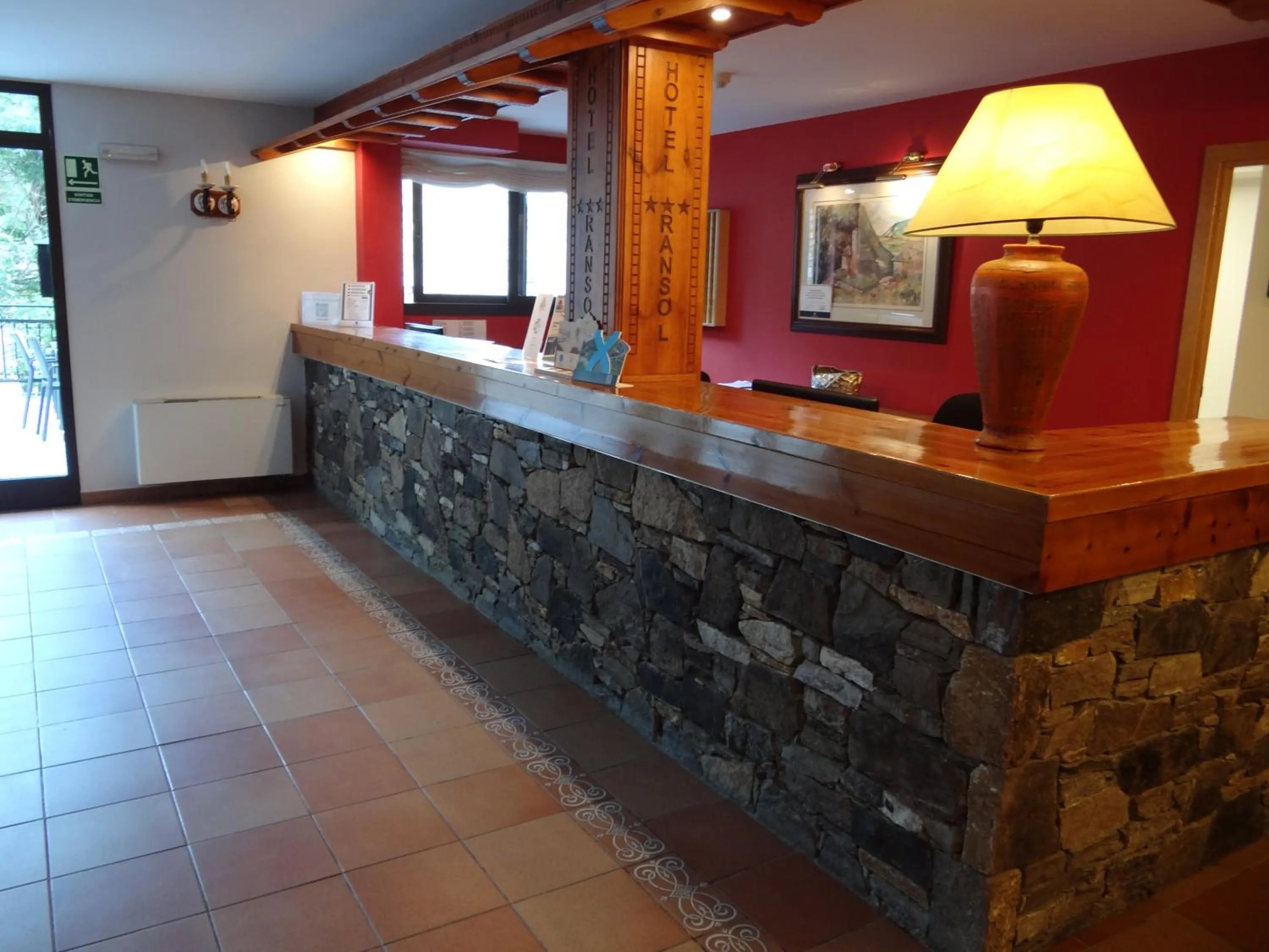 Lobby or reception in Hotel Ransol