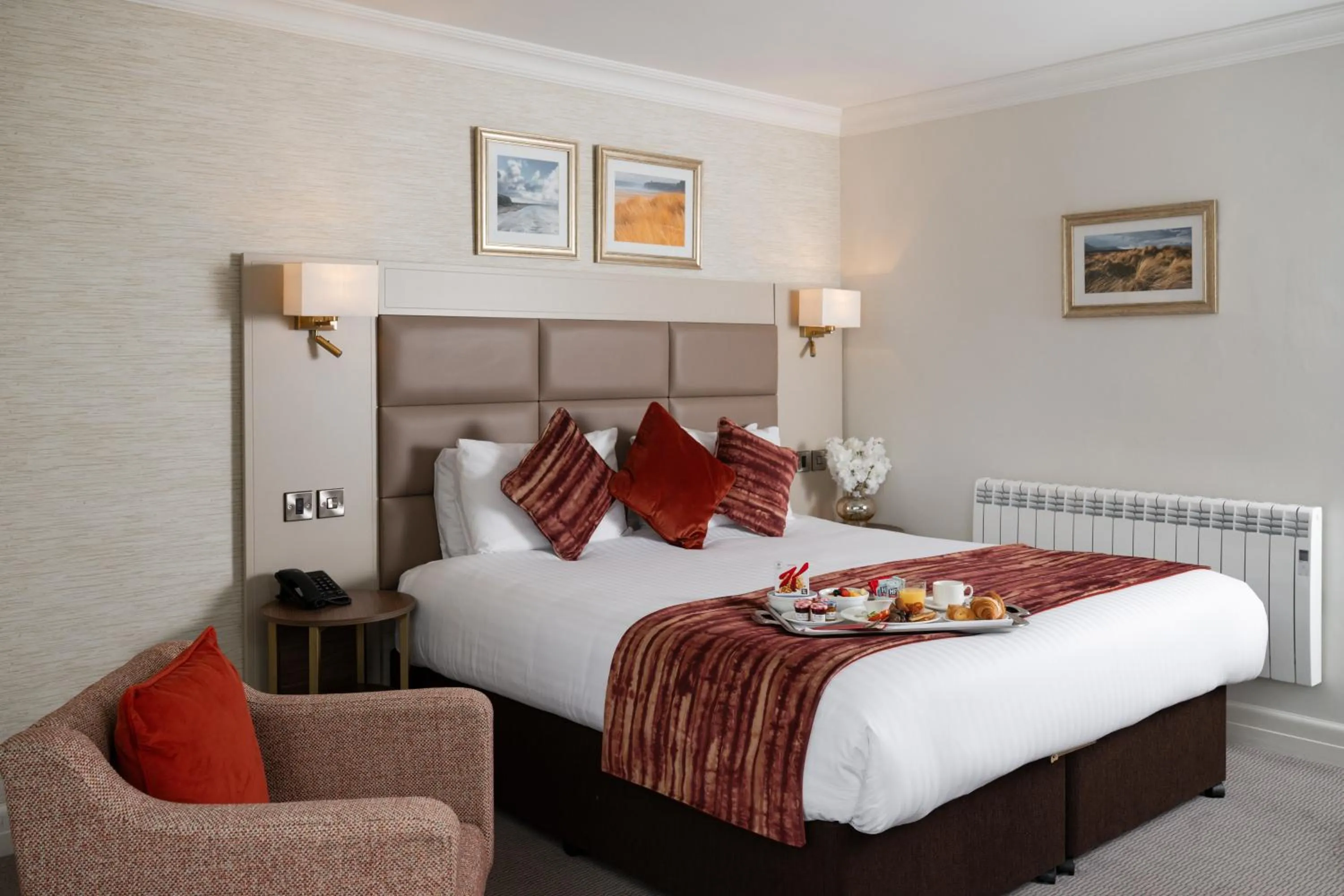 Bed in Roe Valley Resort