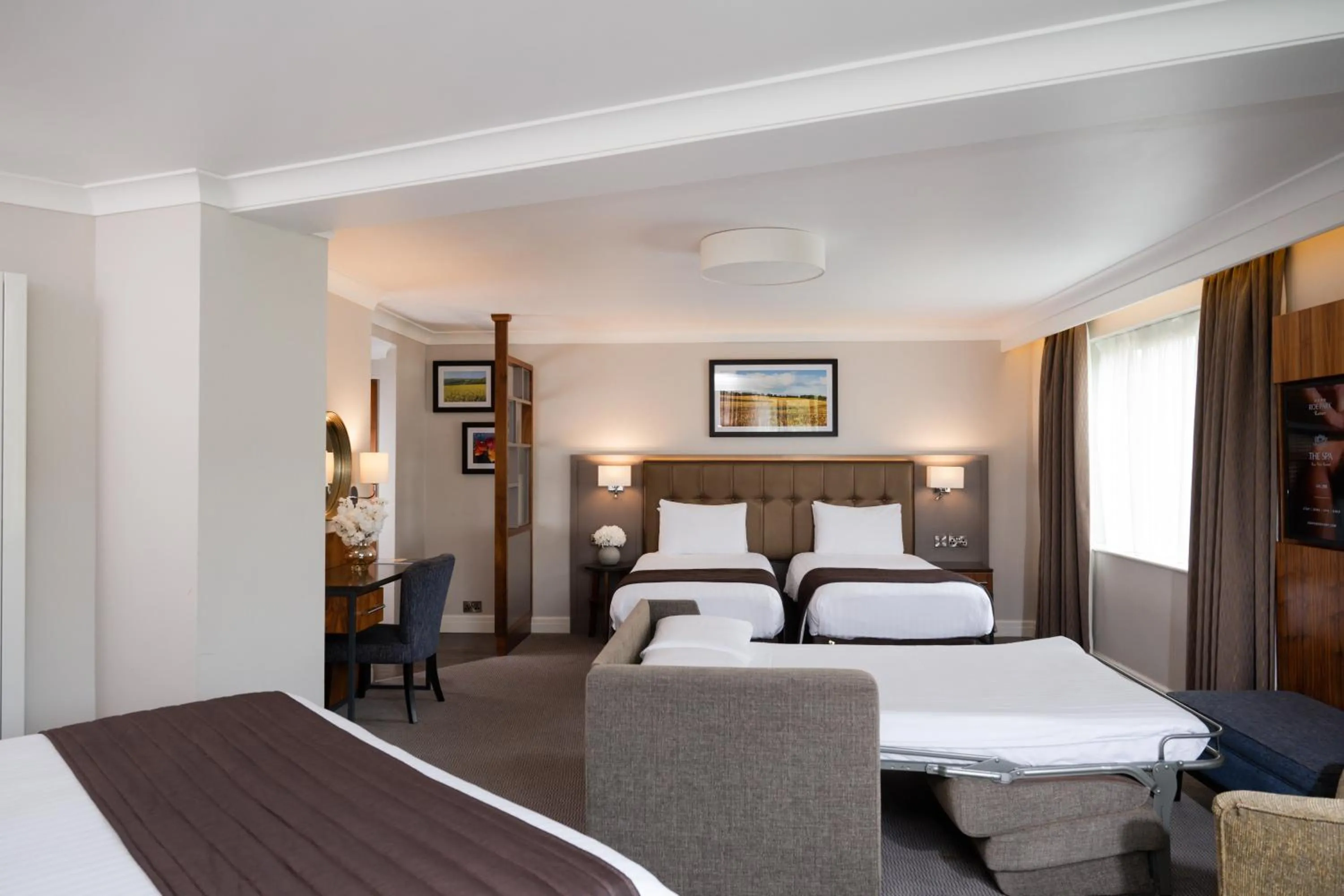 Bed in Roe Valley Resort