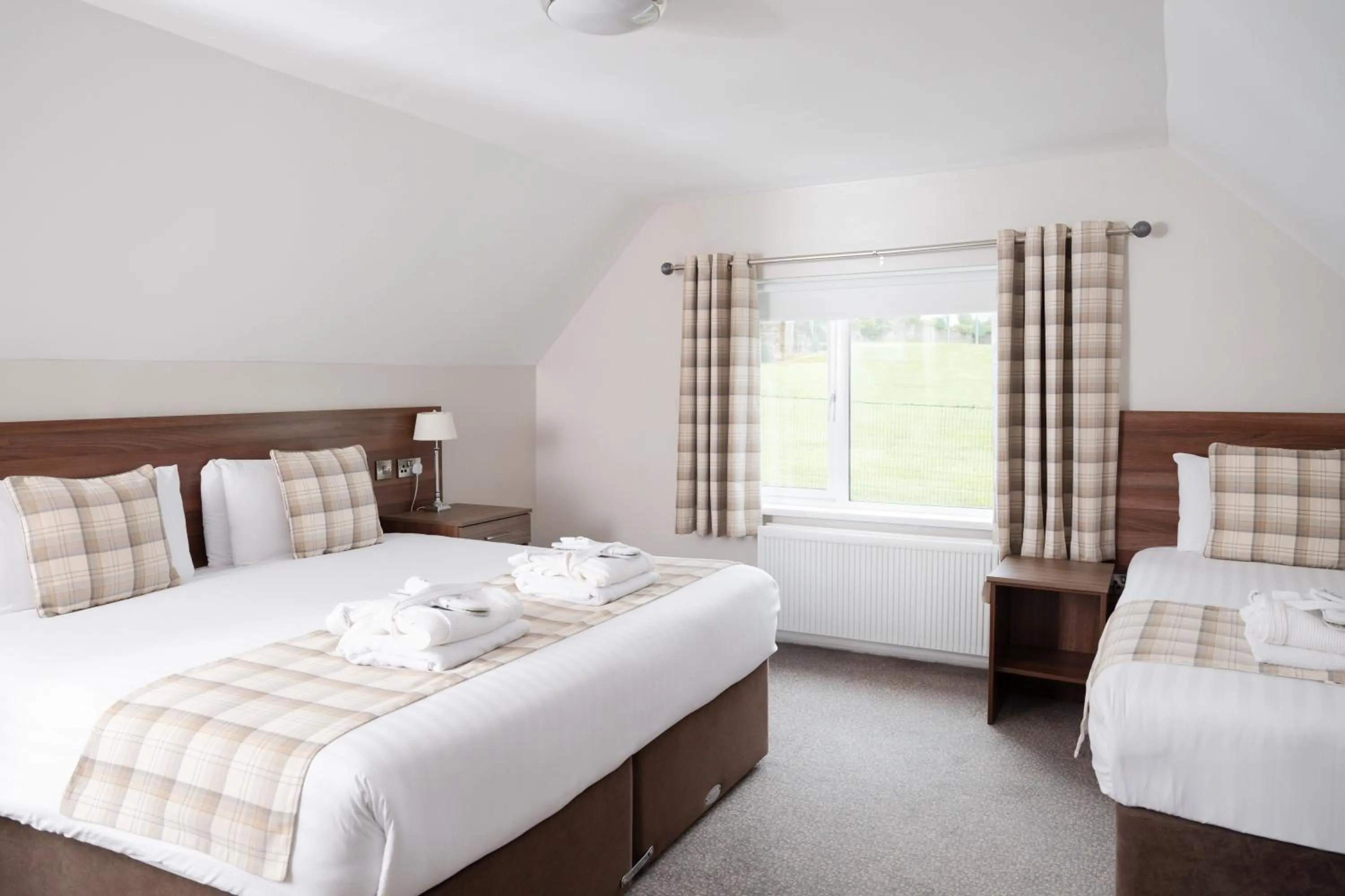 Bed in Roe Valley Resort