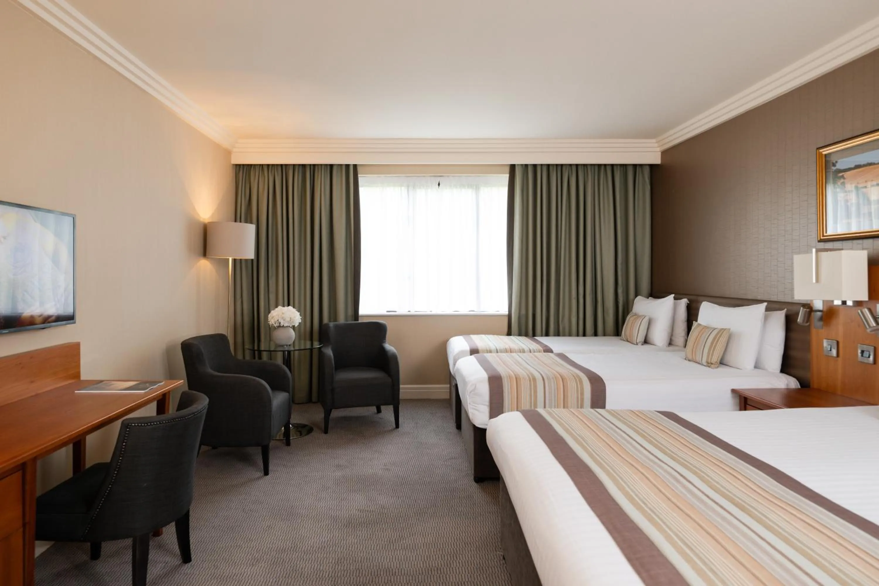 Bed in Roe Valley Resort