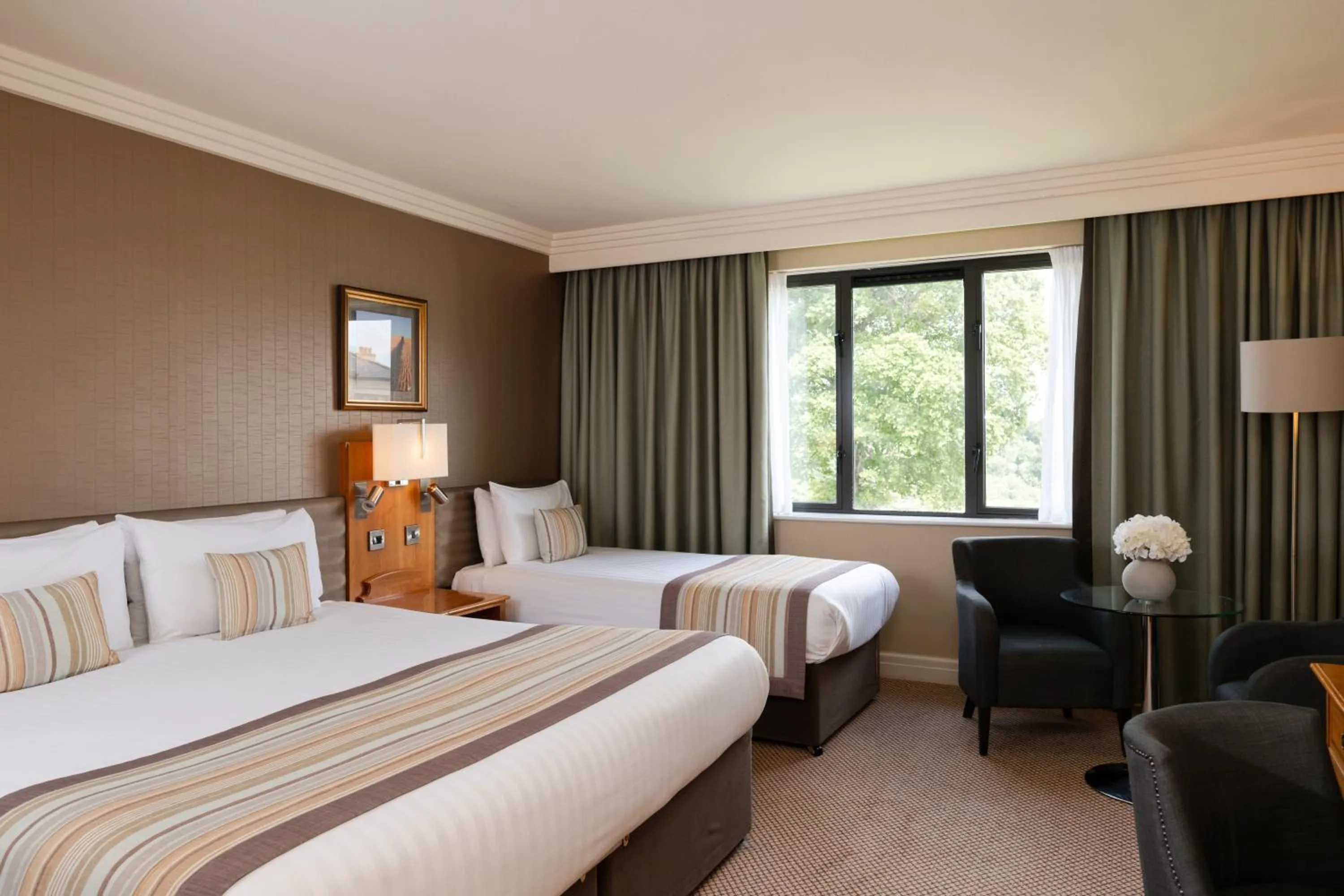 Bed in Roe Valley Resort