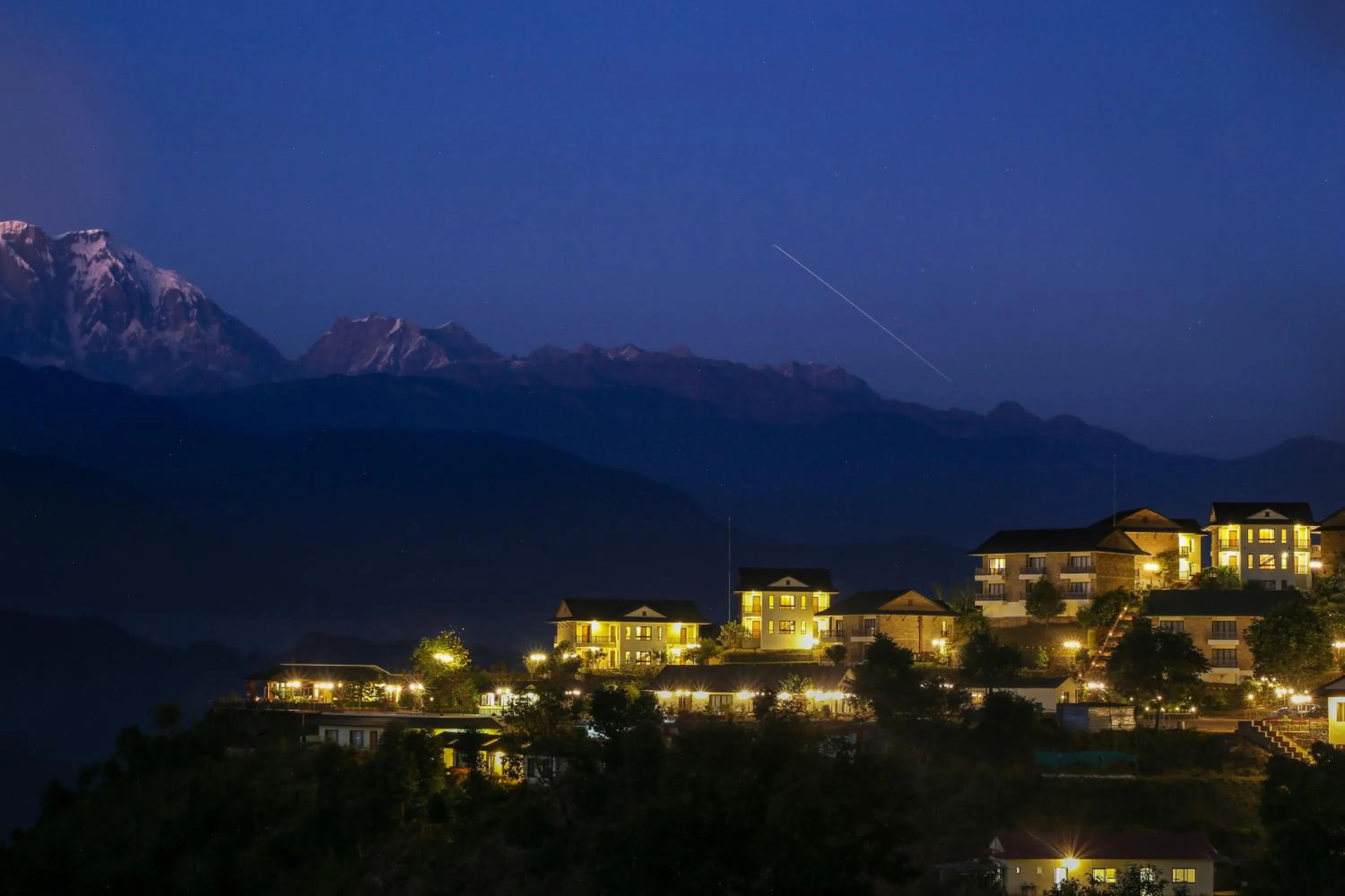 Property building in Rupakot Resort