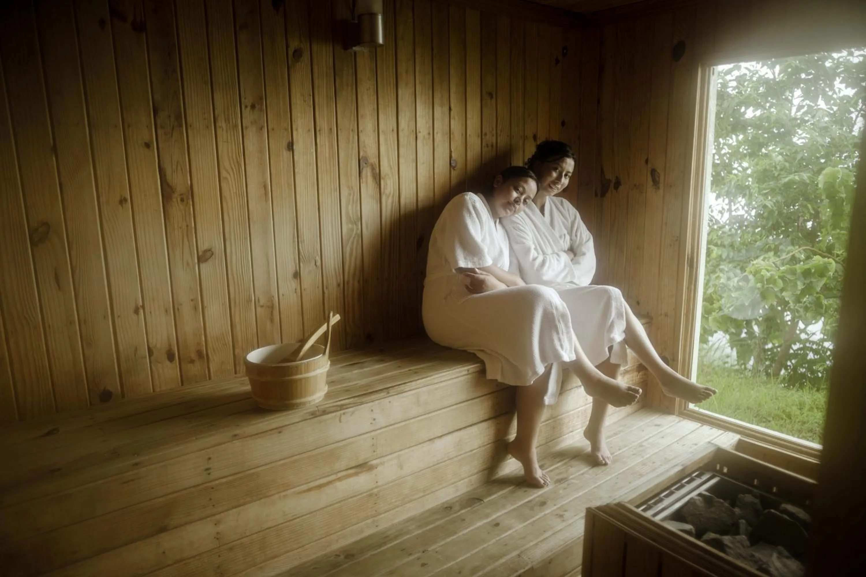 People in Rupakot Resort