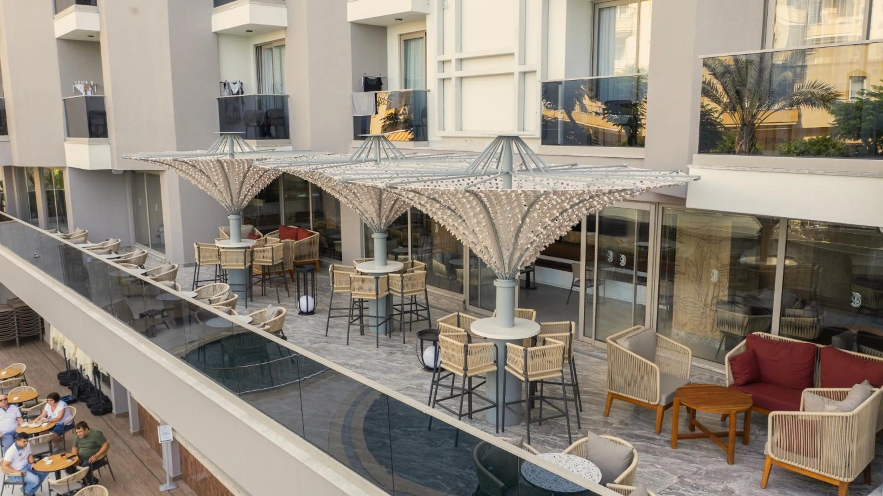 Property building in Kleopatra Dreams Beach Hotel