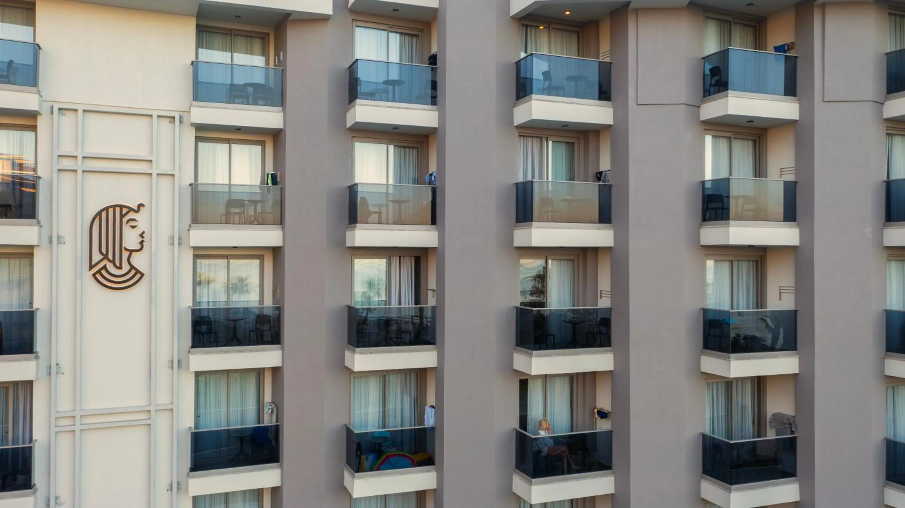 Property building in Kleopatra Dreams Beach Hotel