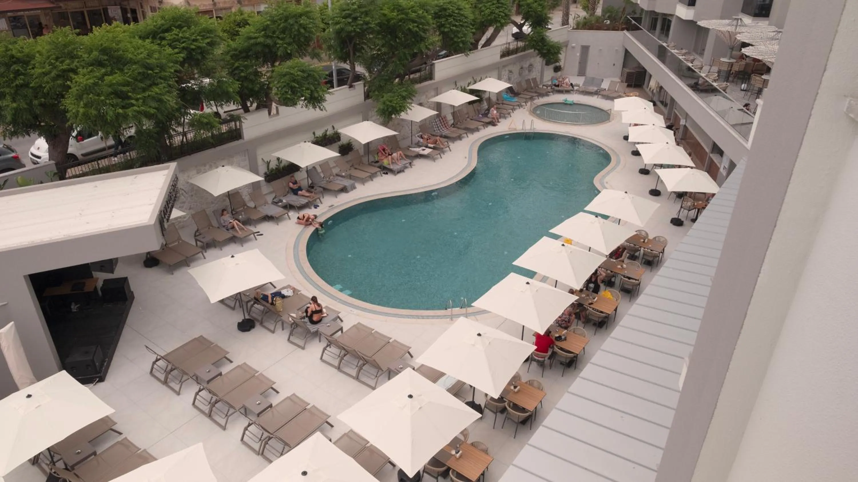 Property building in Kleopatra Dreams Beach Hotel