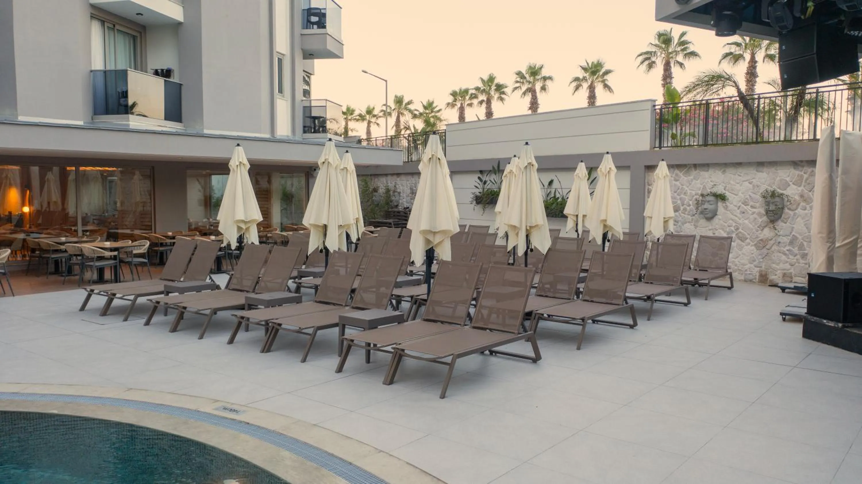 Property building in Kleopatra Dreams Beach Hotel