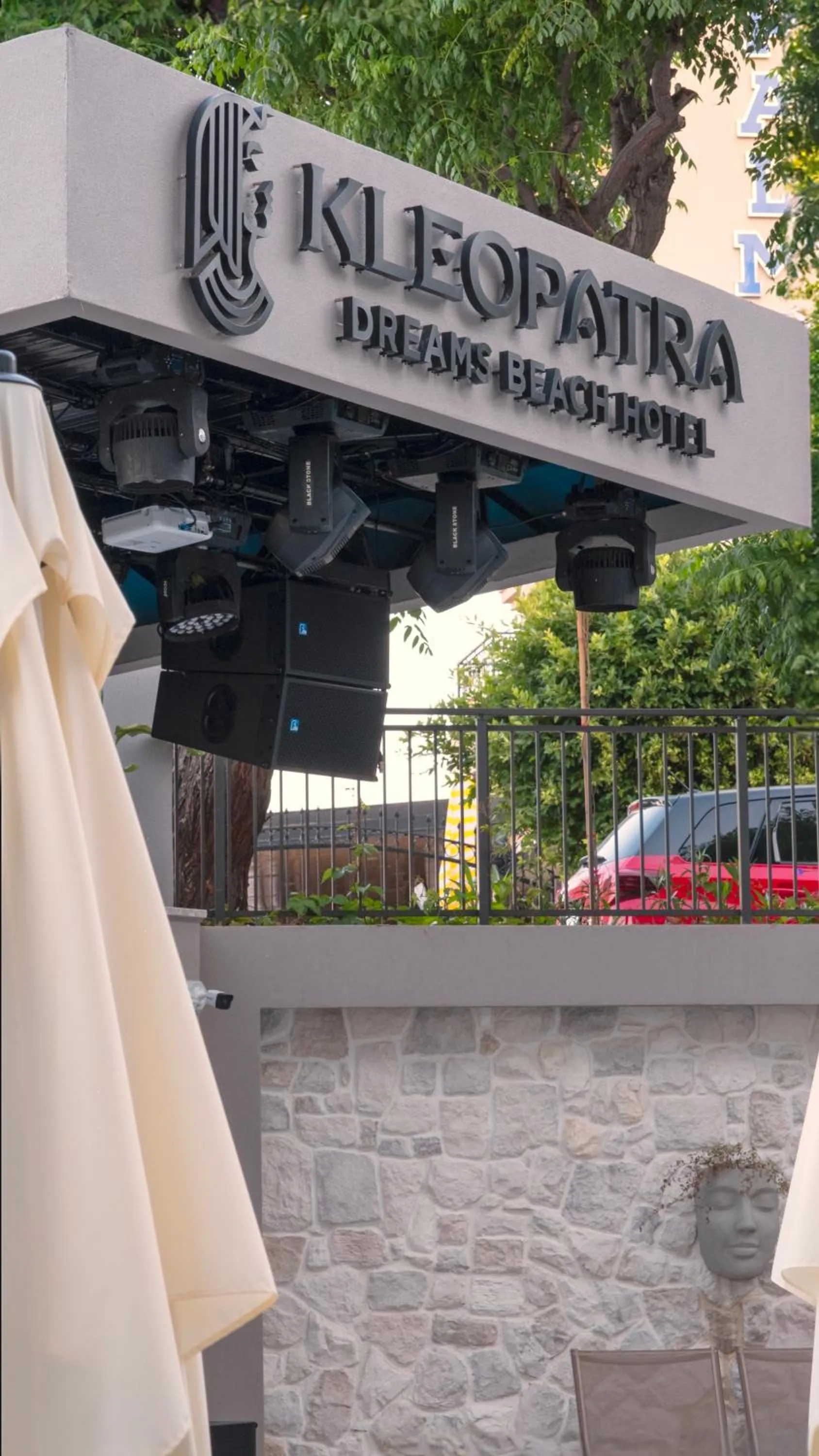 Property building in Kleopatra Dreams Beach Hotel