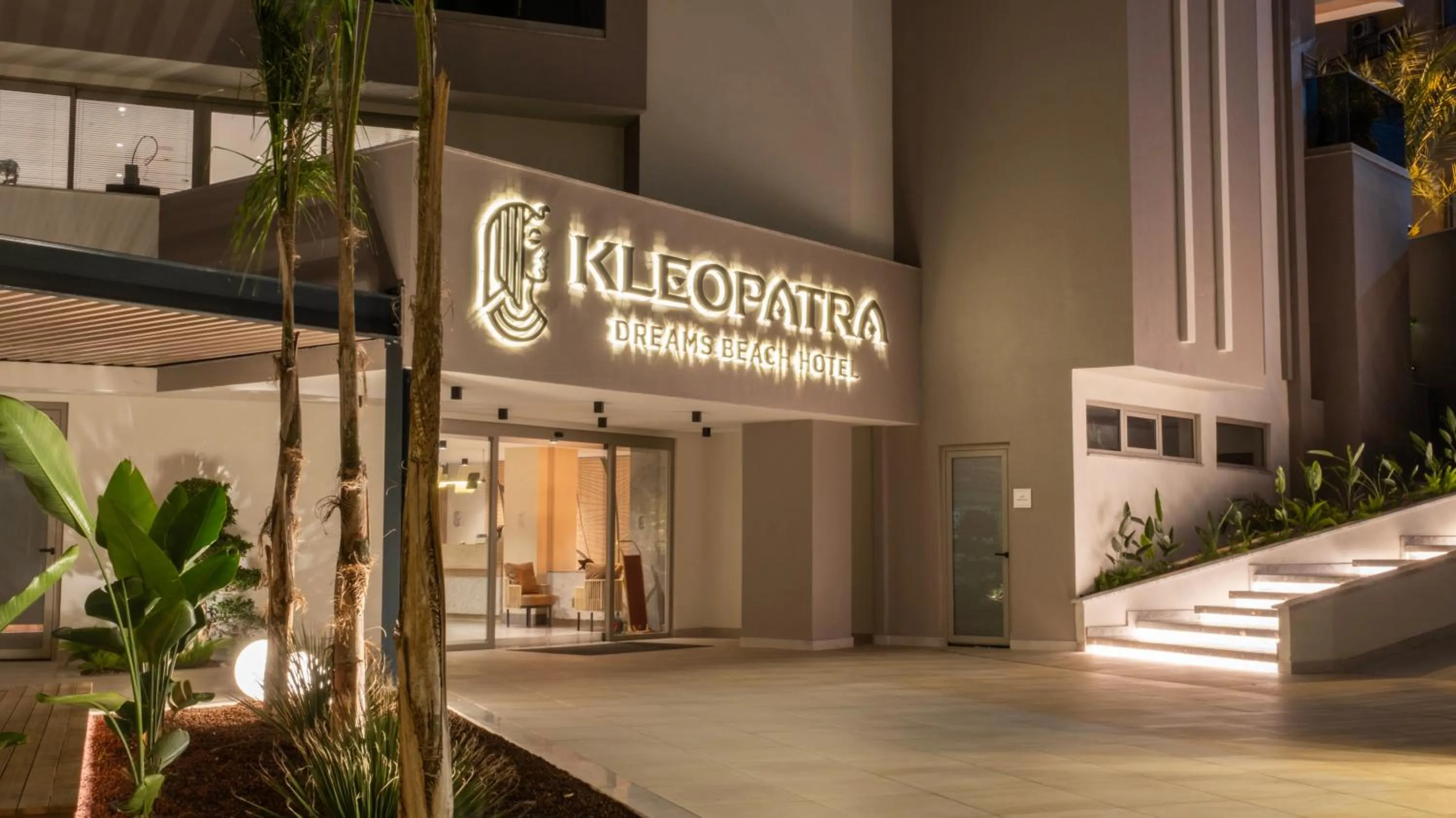 Property building in Kleopatra Dreams Beach Hotel