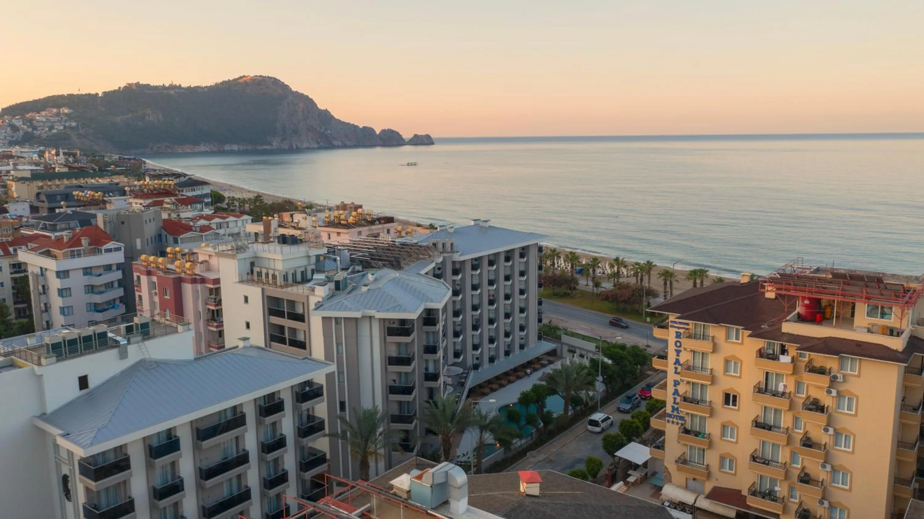 Property building in Kleopatra Dreams Beach Hotel