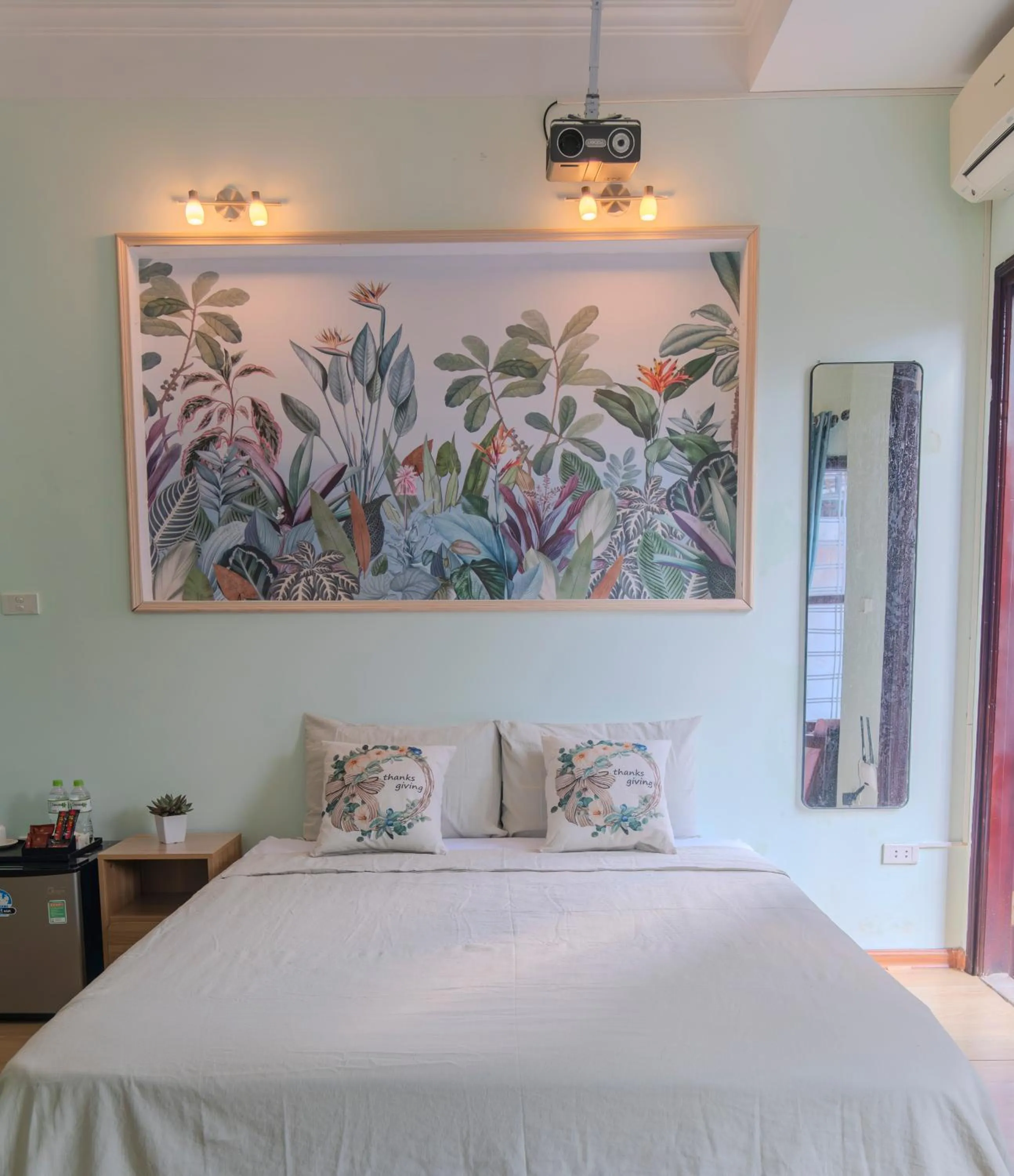 Bed in La Sen Westlake Tay Ho Homestay