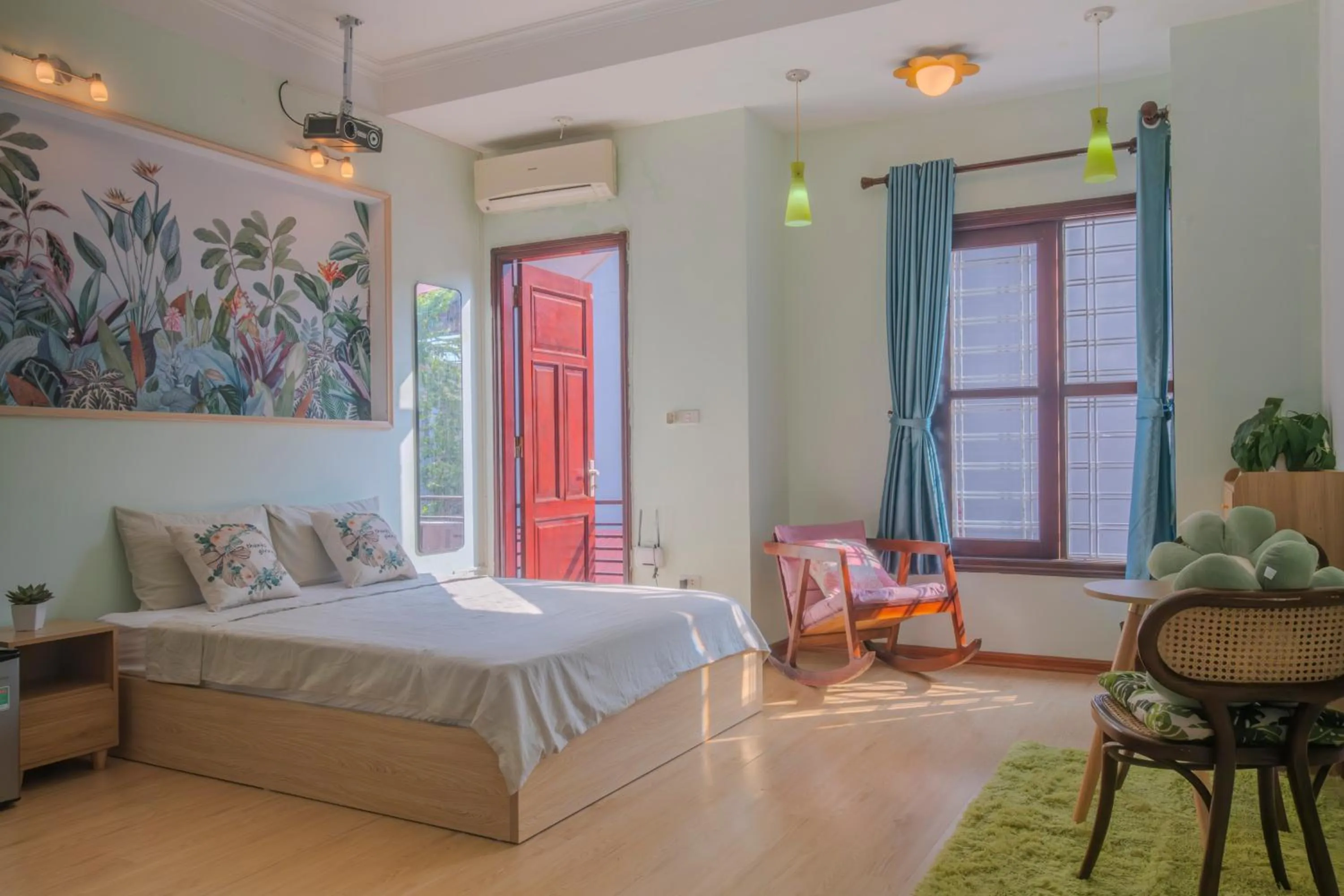 Photo of the whole room in La Sen Westlake Tay Ho Homestay