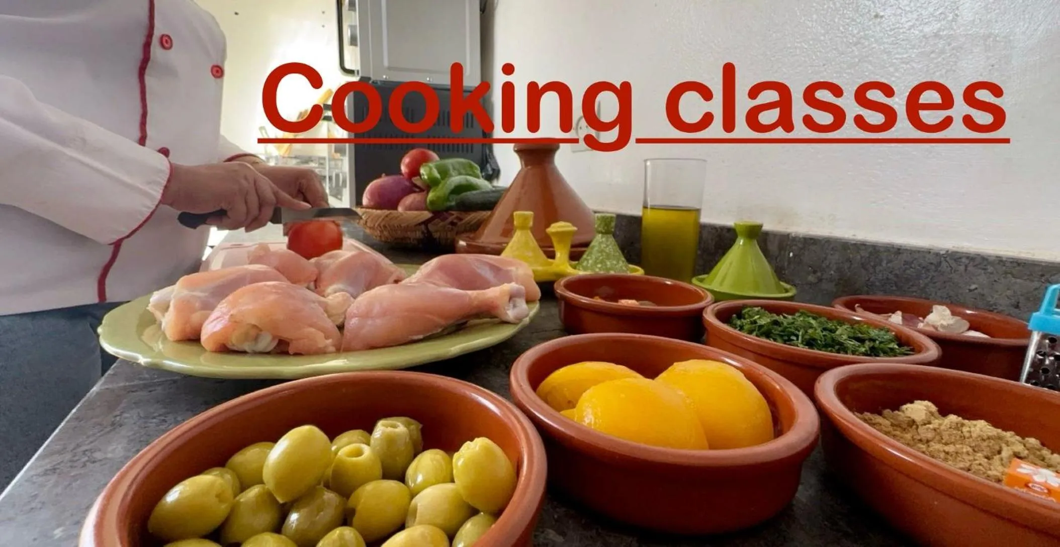 Food and drinks in Riad Iklil