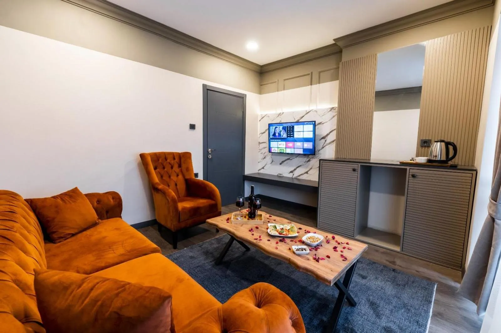 Living room in Kral As Suite Hotel