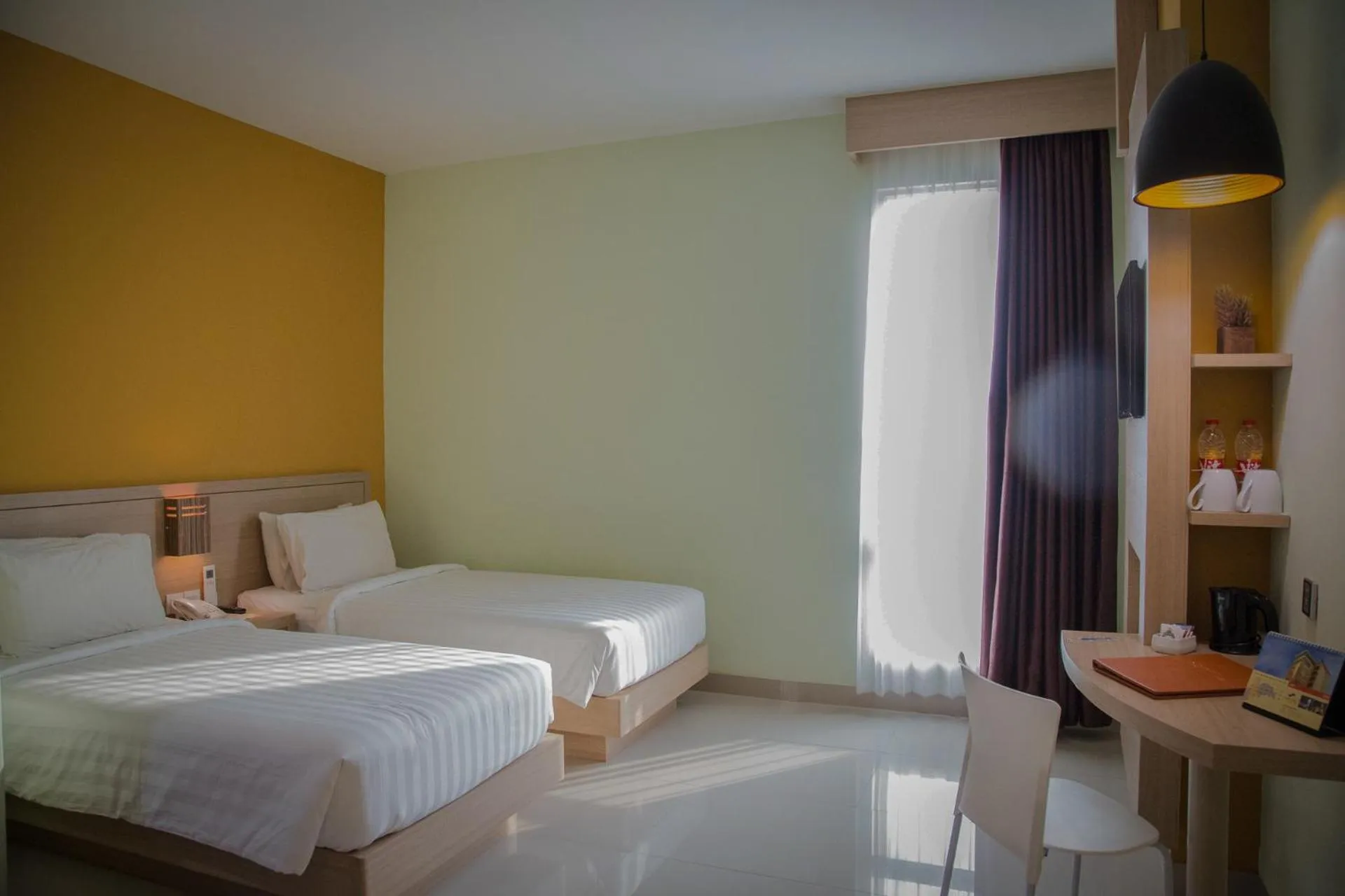 Bed in Infinity Hotel Jambi By Tritama Hospitality