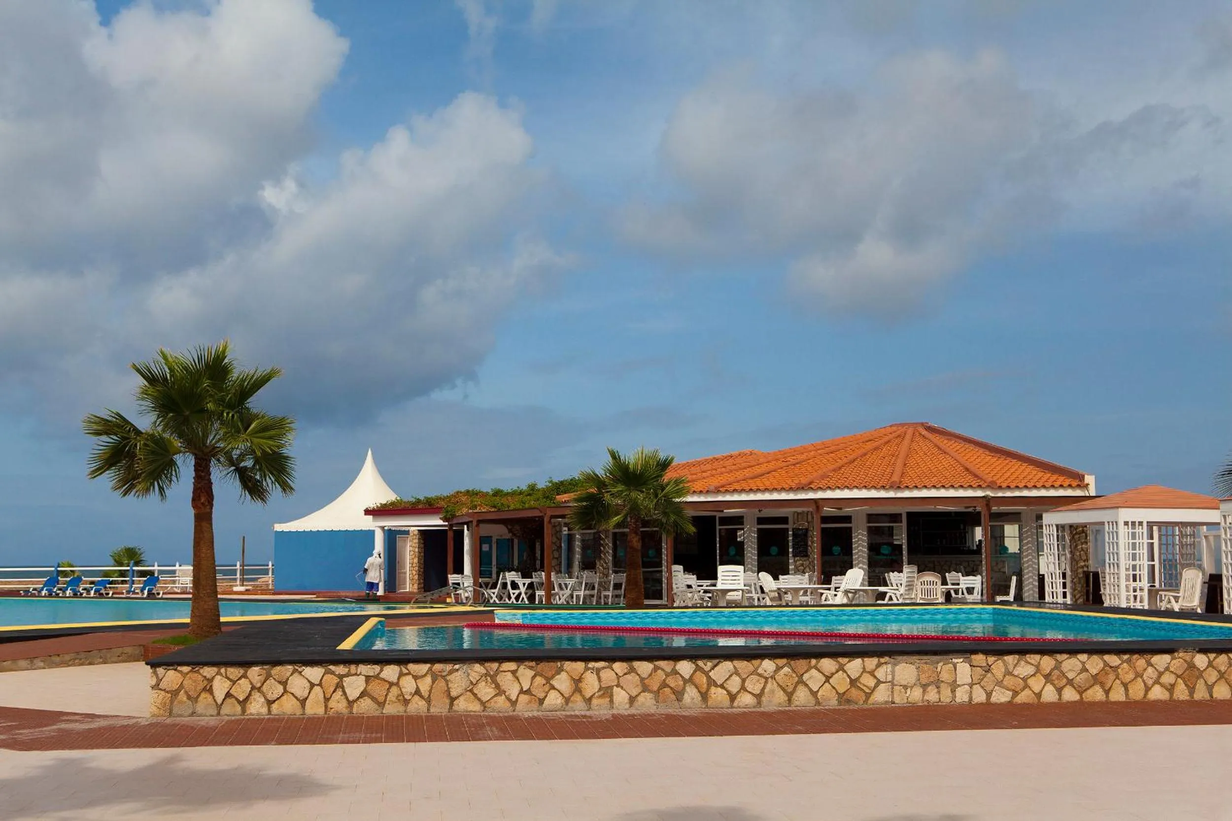 Pool view in Murdeira Village