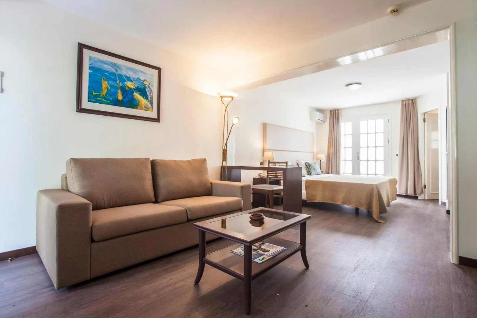 Seating area in Murdeira Village