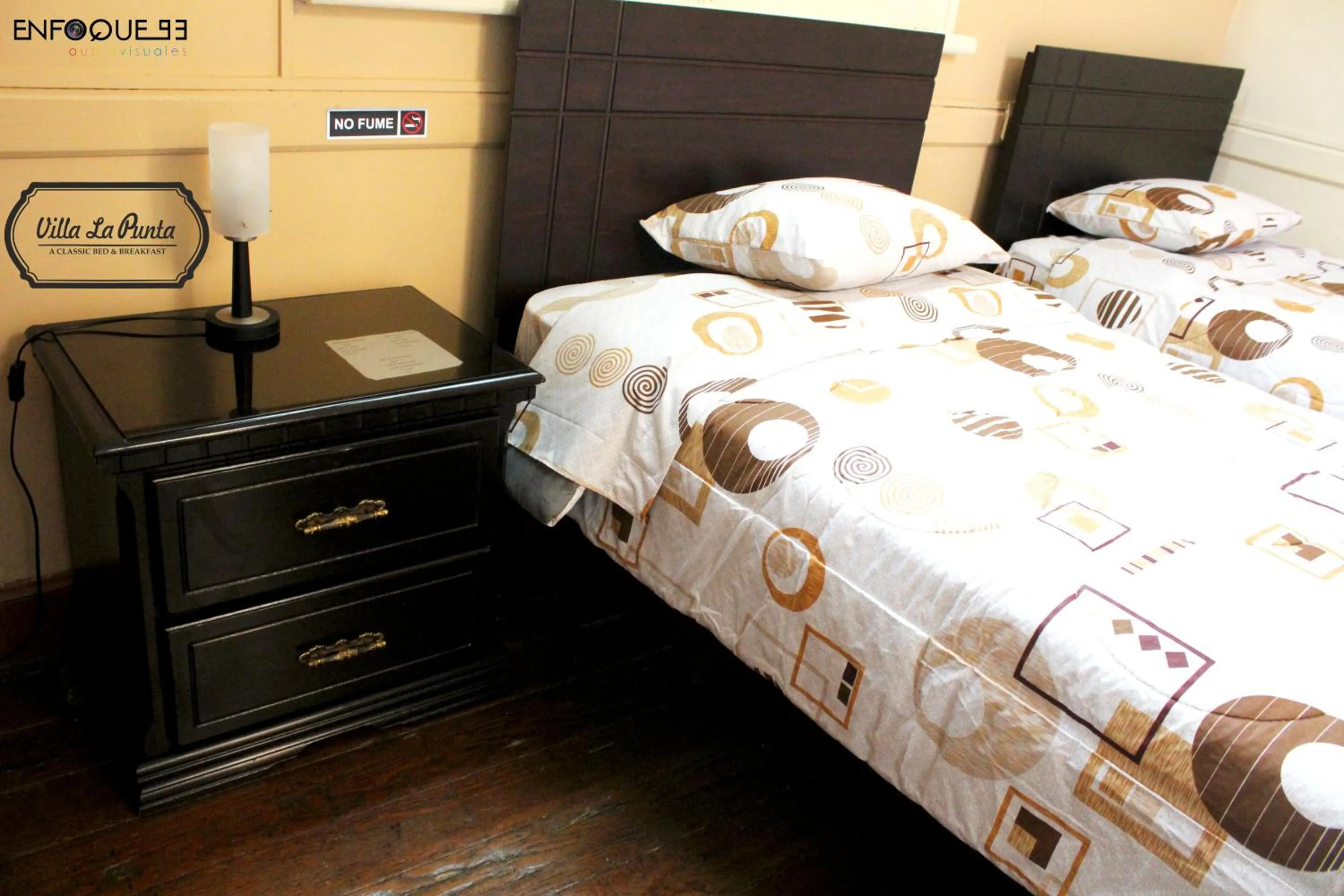 Decorative detail, Bed in Villa La Punta