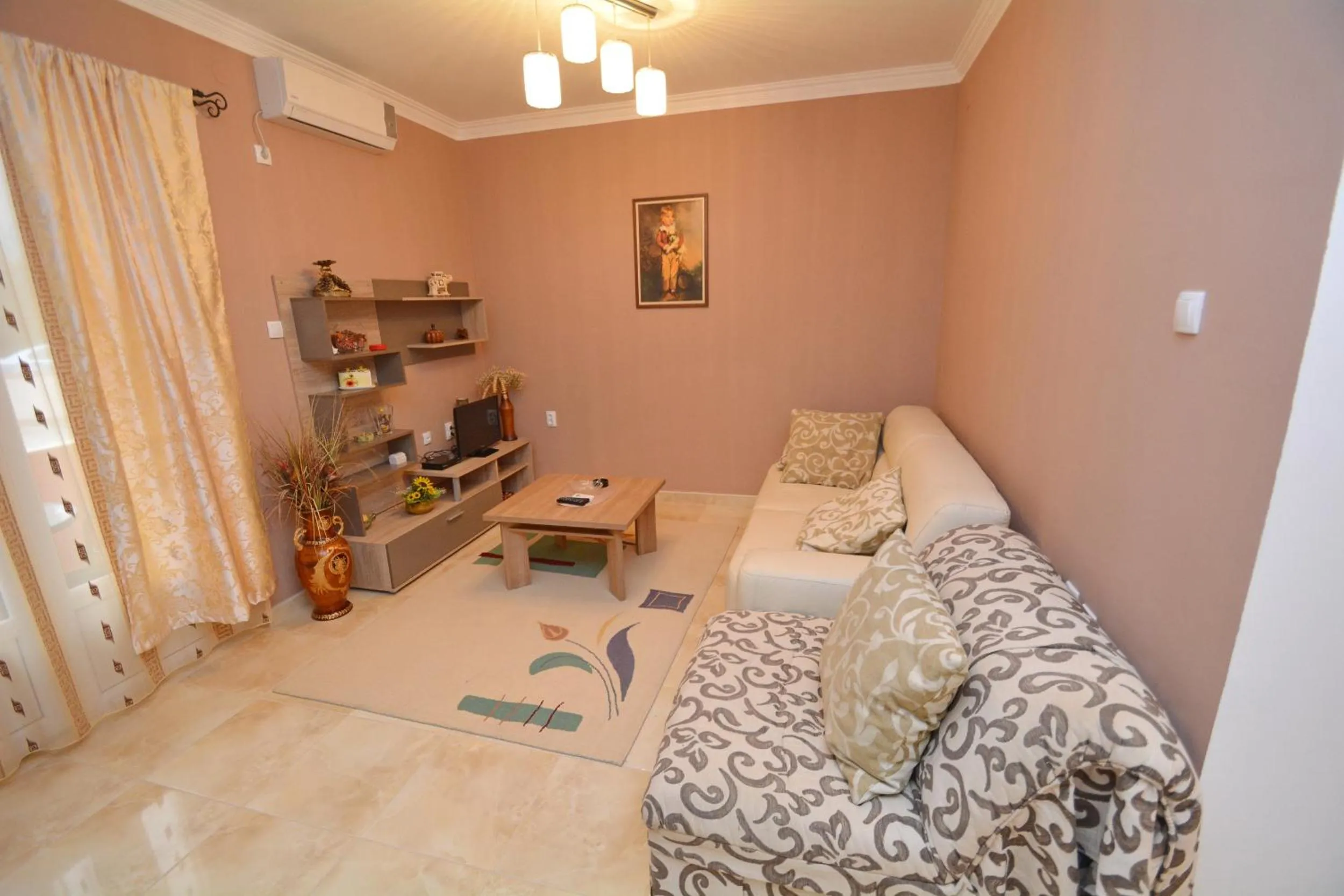 Living room, Bed in Marinero Apartments