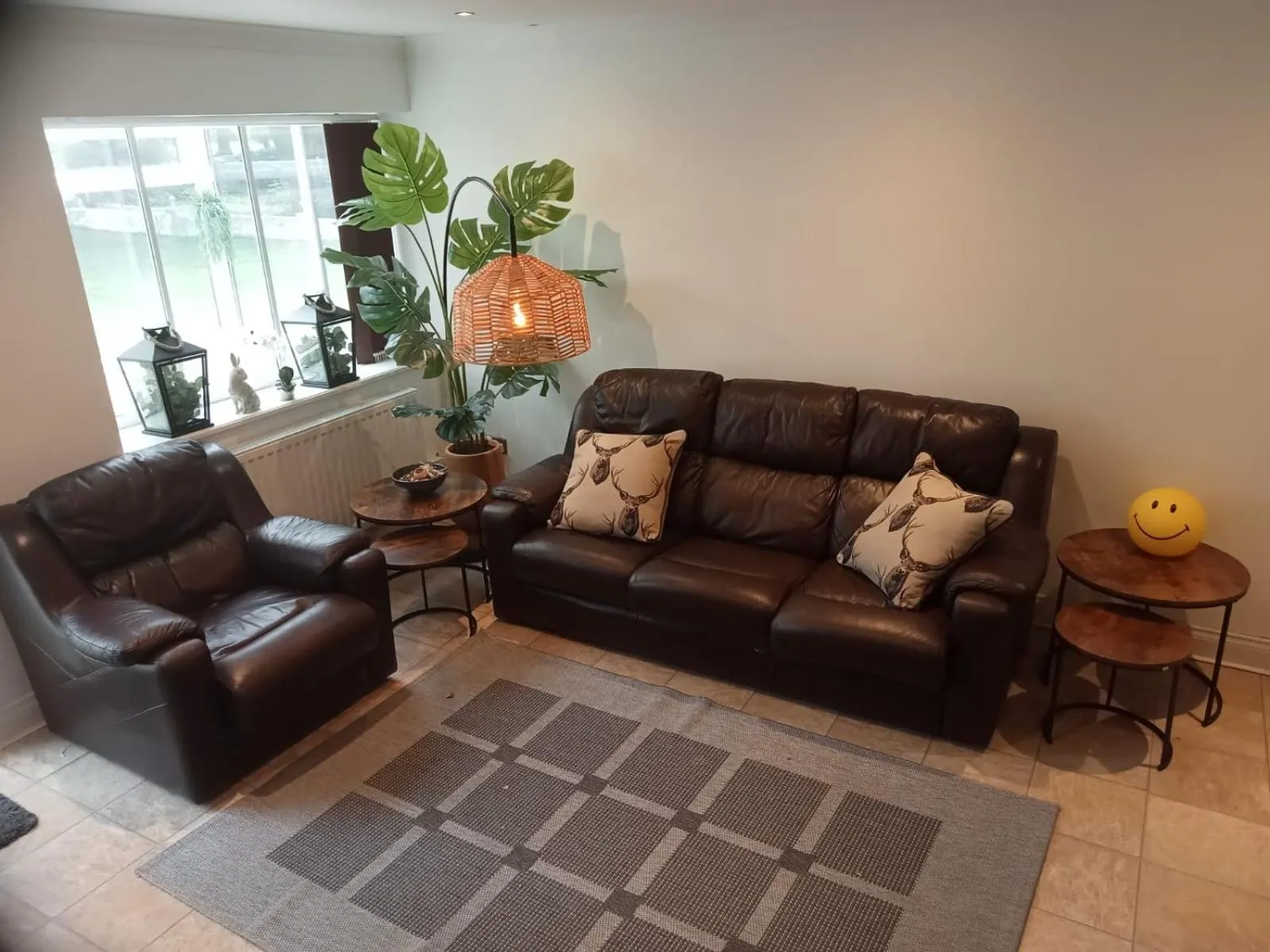 Seating area in Quarrie House