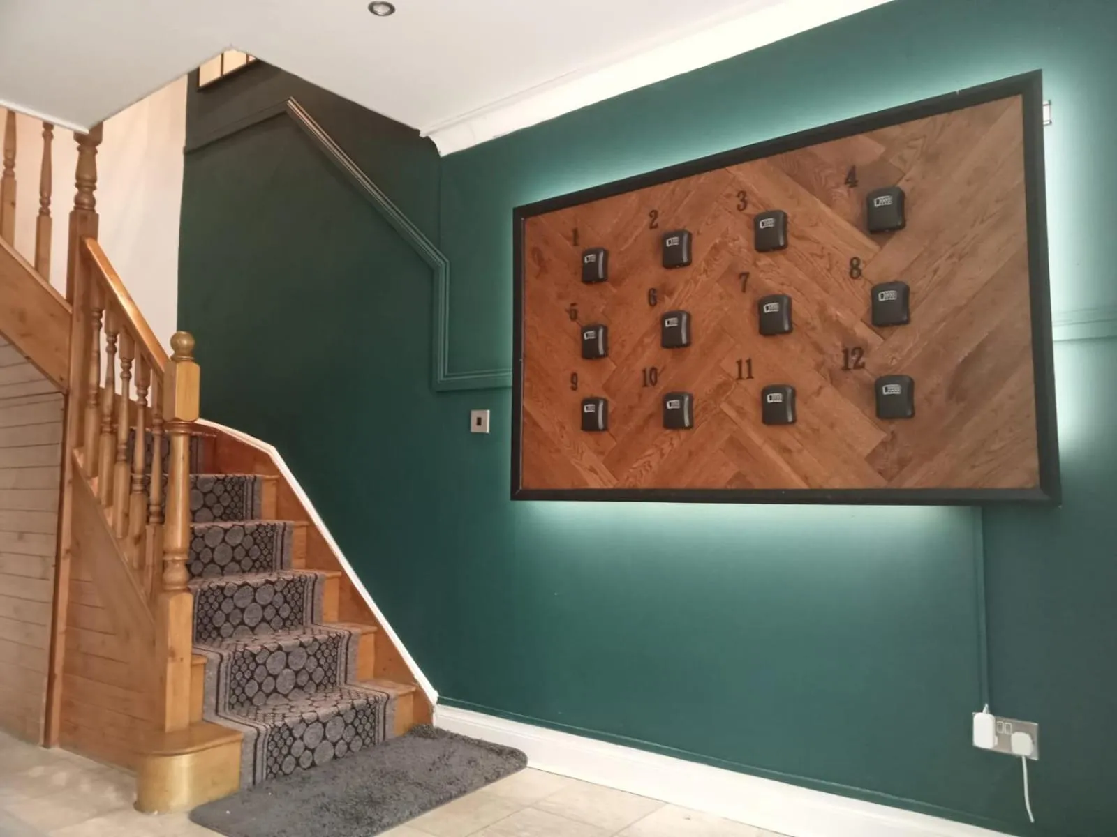 Seating area in Quarrie House