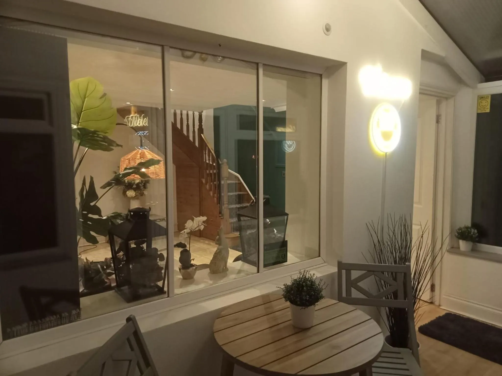 Seating area in Quarrie House